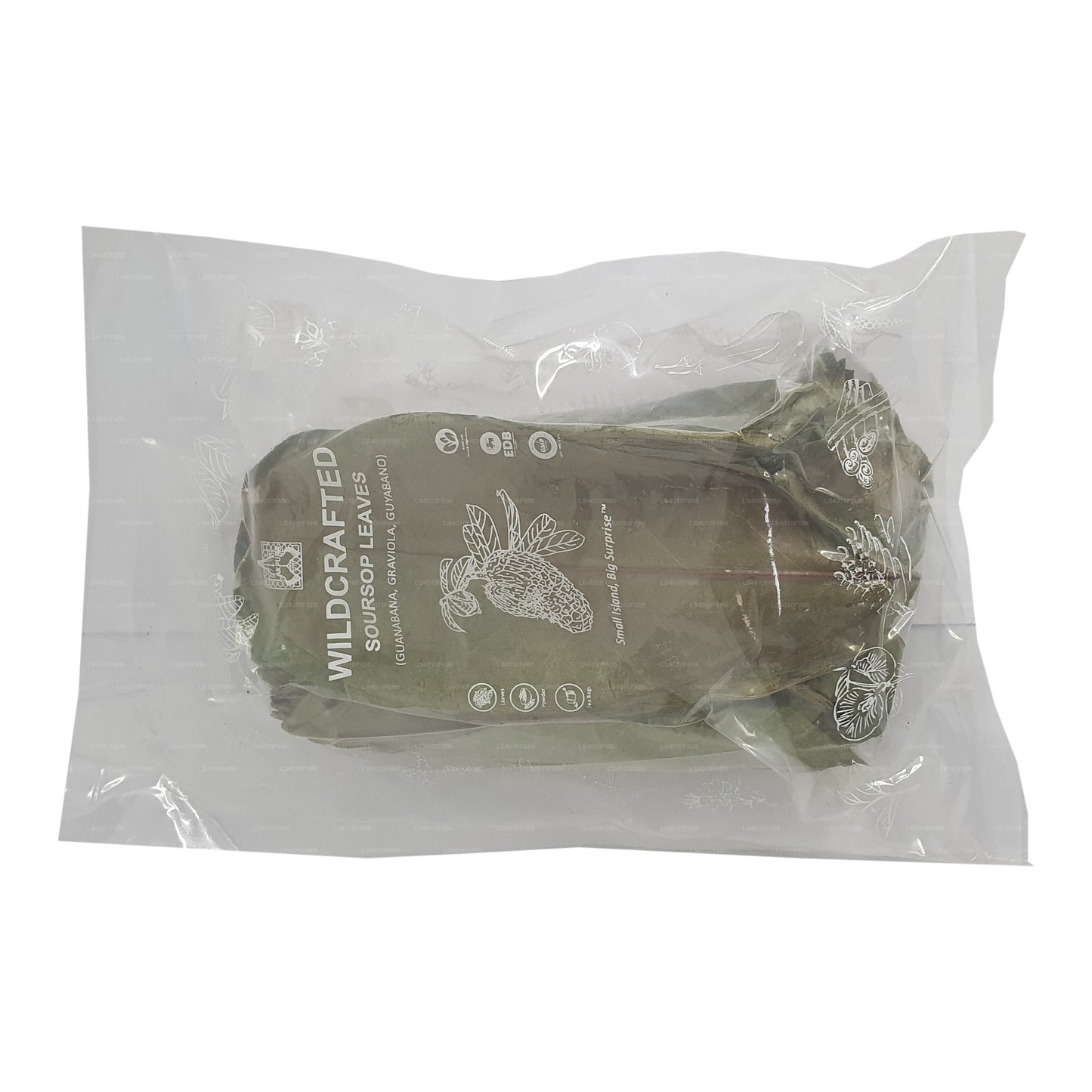 Hojas Deshidratadas Enteras de Guanábana Silvestre Lakpura® (Guanabana, Graviola, Guyabano)