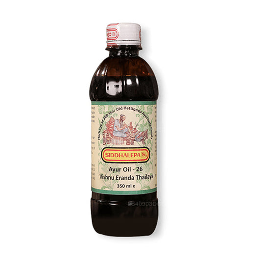 Aceite Siddhalepa Vishnu Eranda (350 ml)