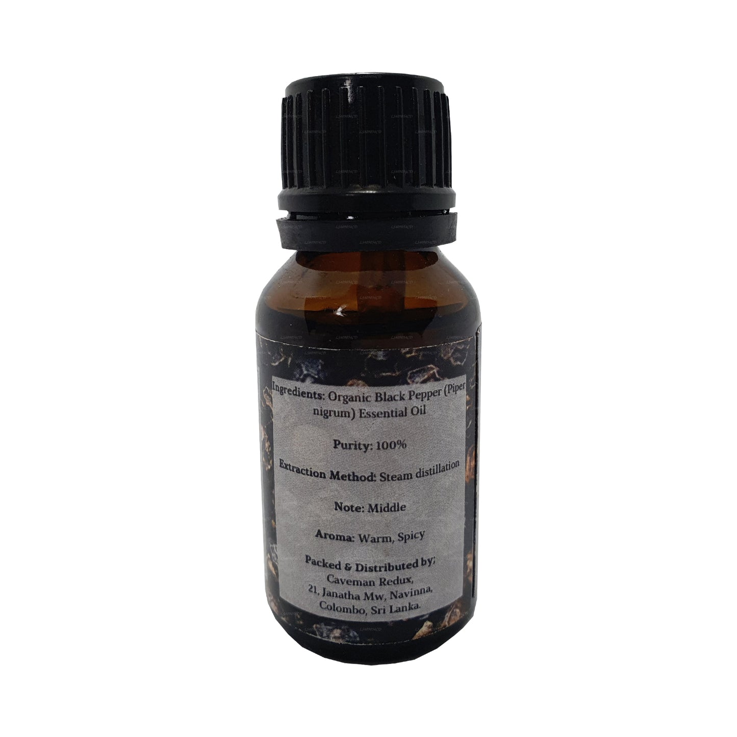 Aceite esencial de pimienta negra Lakpura (15 ml)