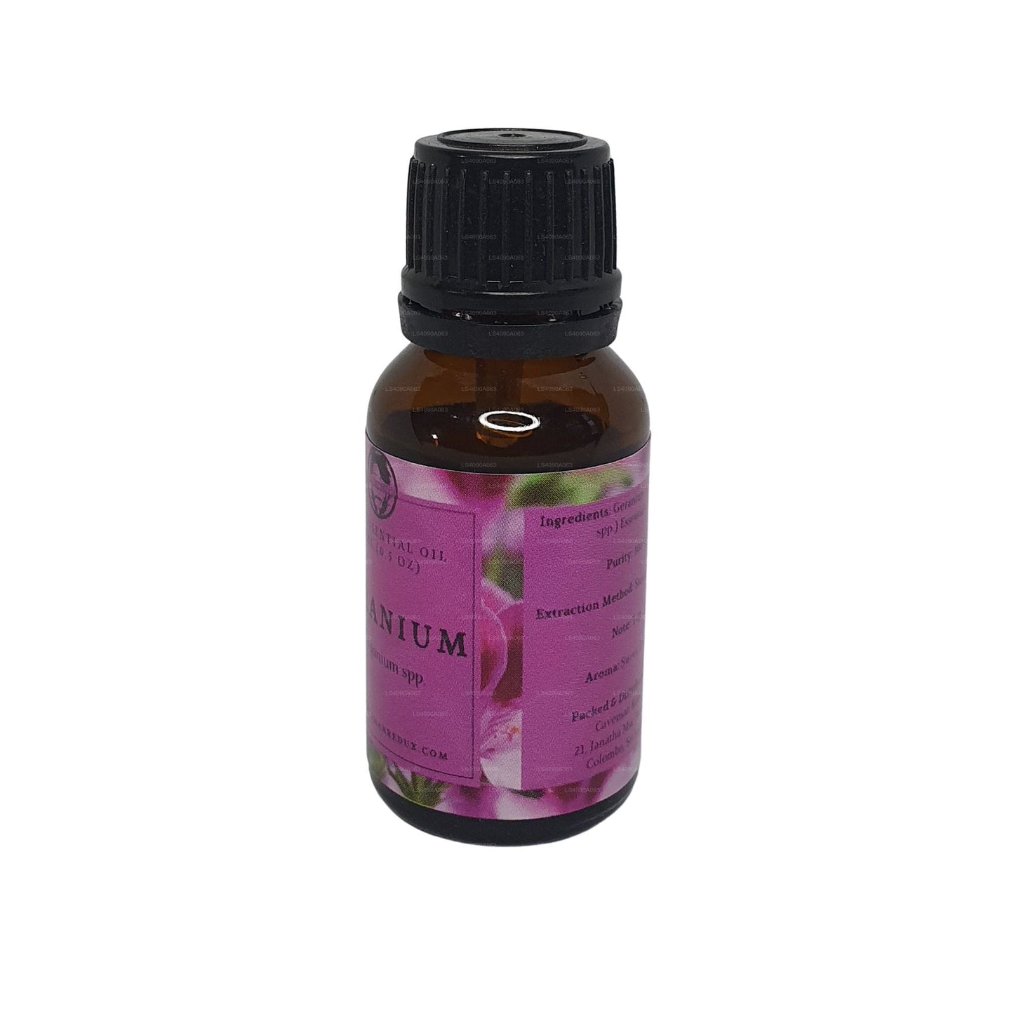 Aceite esencial de geranio Lakpura (15 ml)