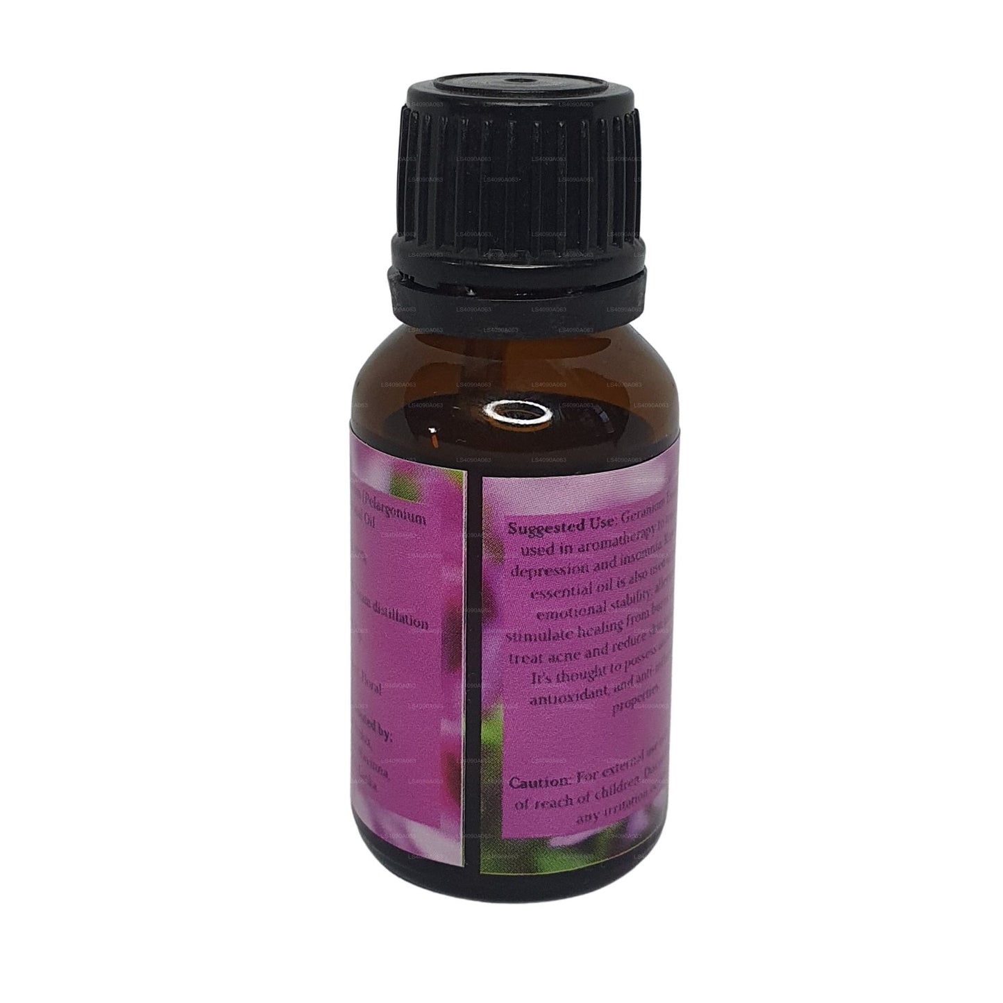 Aceite esencial de geranio Lakpura (15 ml)
