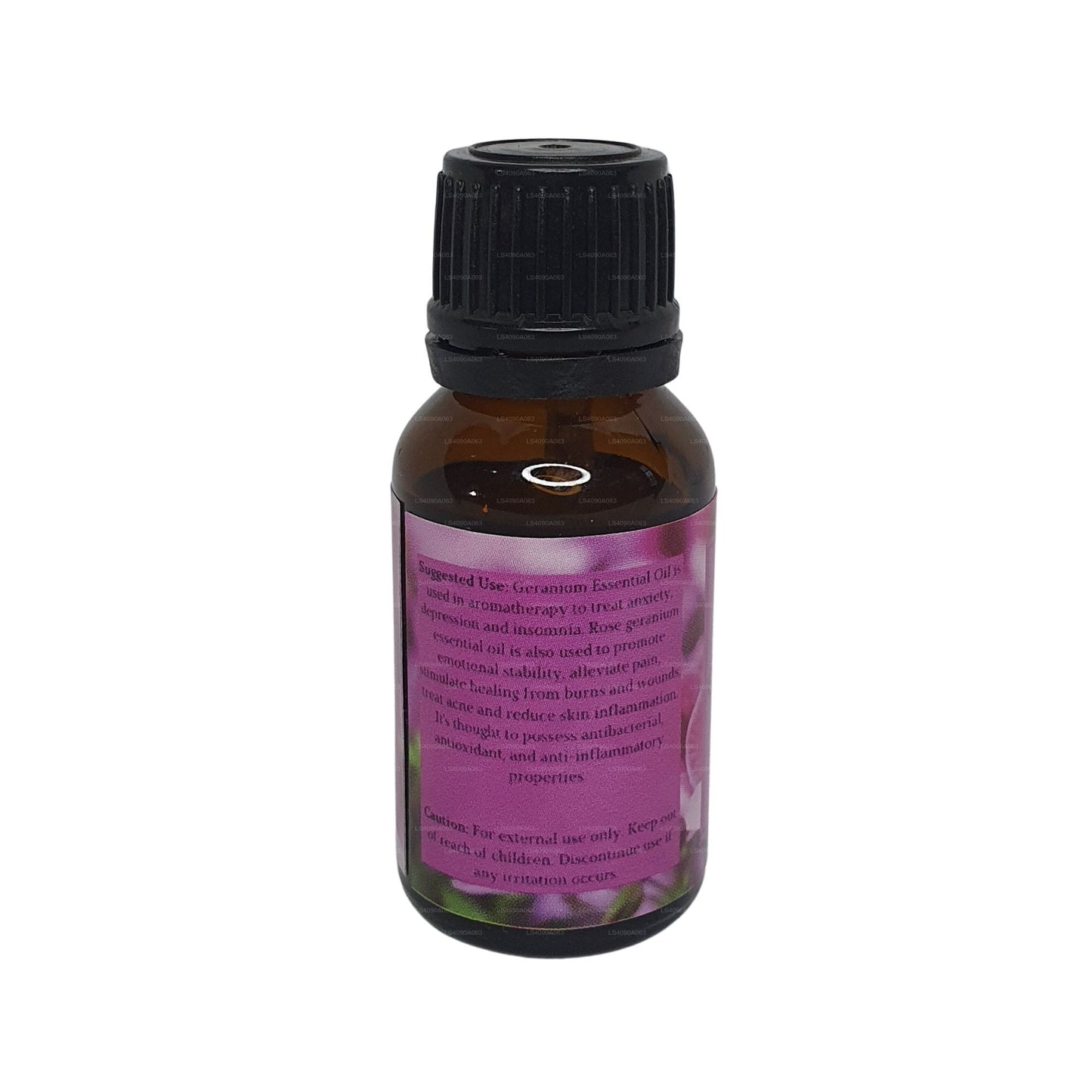 Aceite esencial de geranio Lakpura (15 ml)