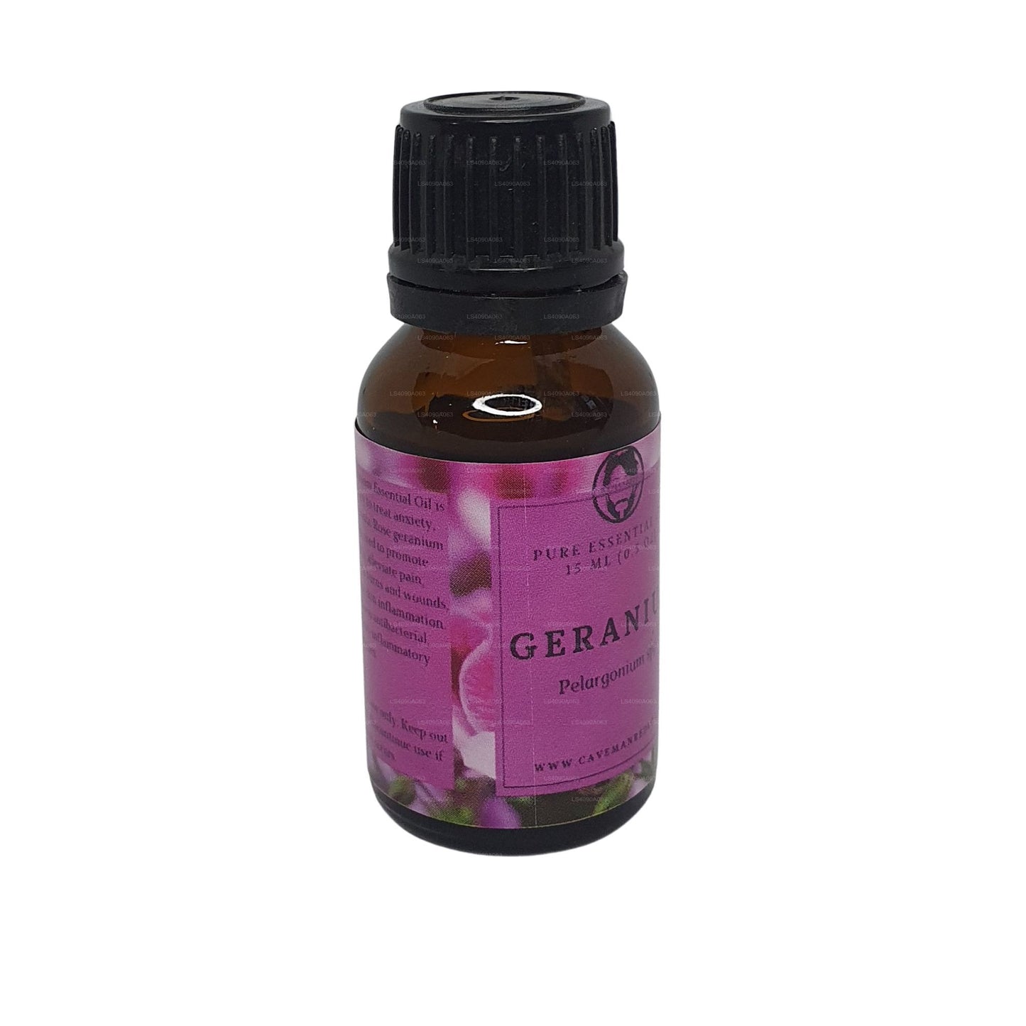 Aceite esencial de geranio Lakpura (15 ml)