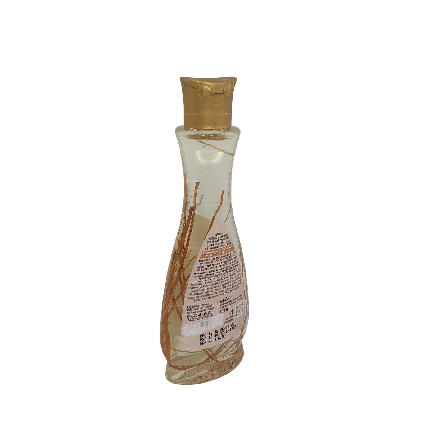 Aceite nutritivo para el cabello Kumarika «Hair Thinning Control» (100 ml)