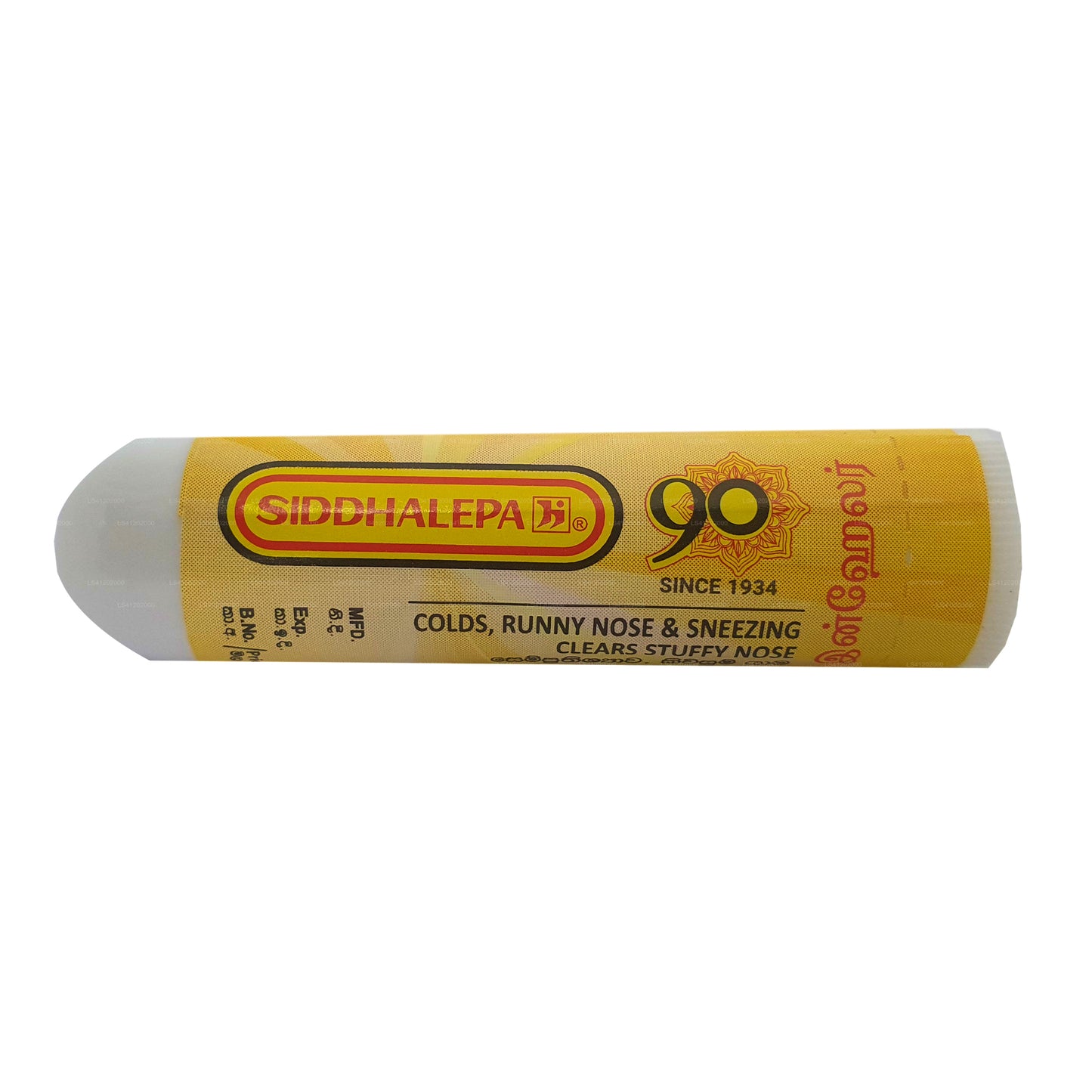 Inhalador Herbal Siddhalepa Ayurveda
