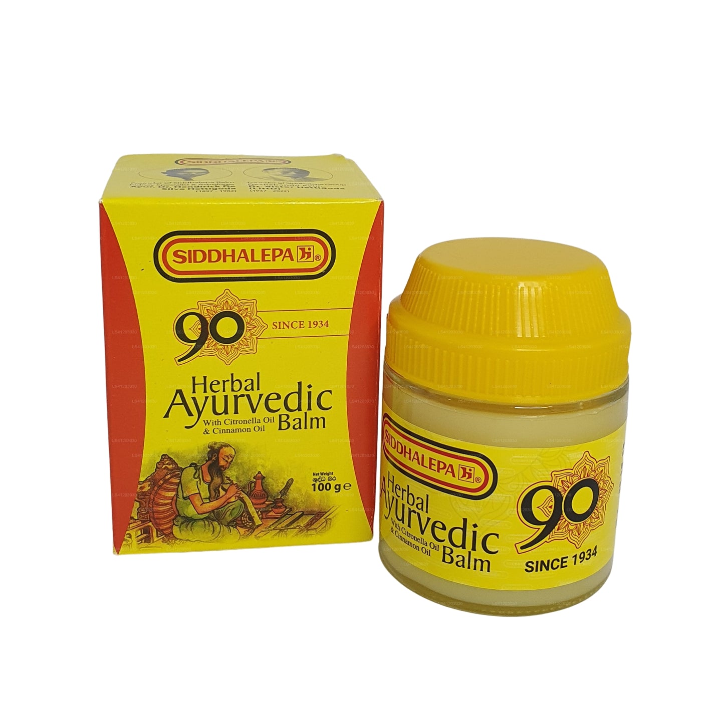 Bálsamo de hierbas Siddhalepa Ayurveda