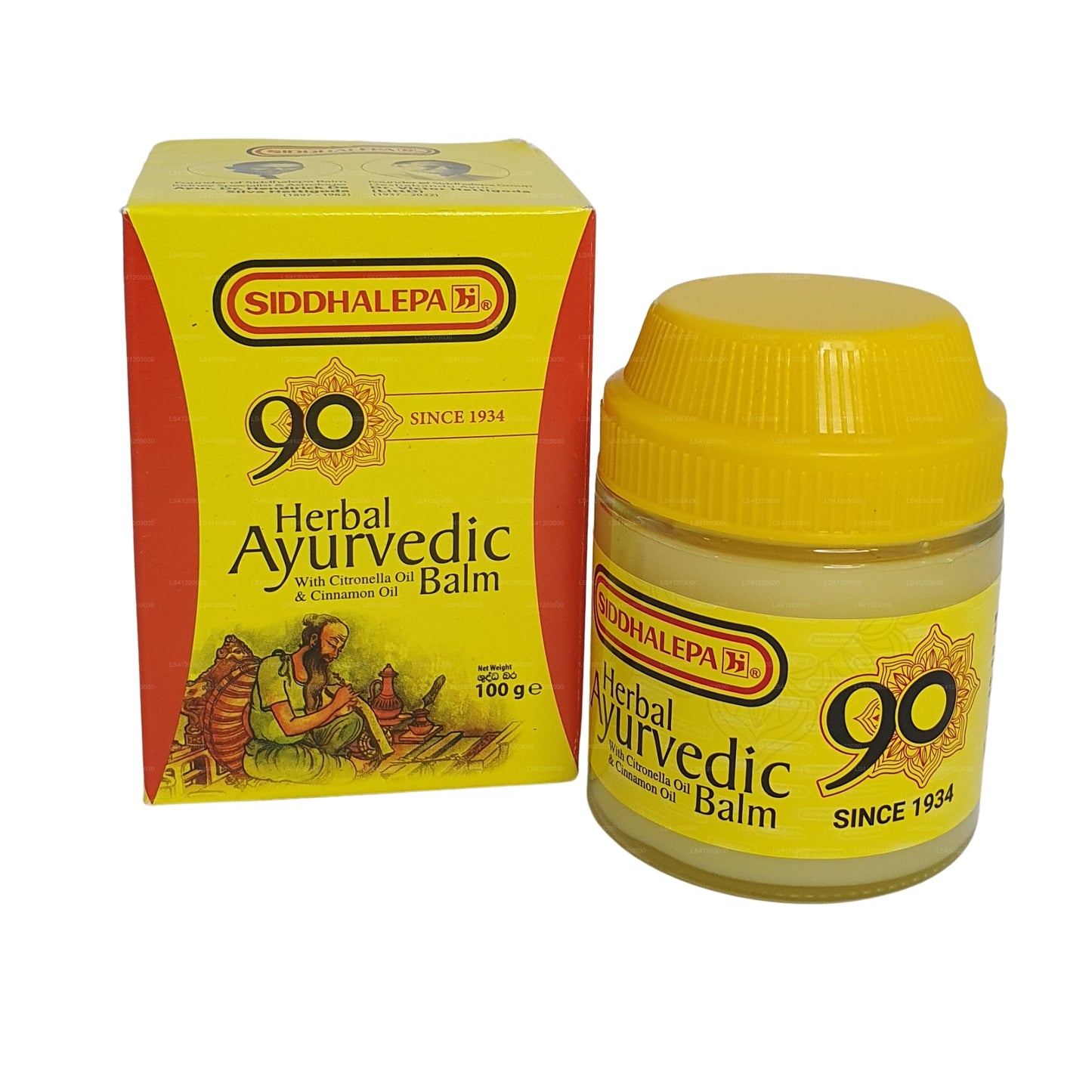 Bálsamo de hierbas Siddhalepa Ayurveda