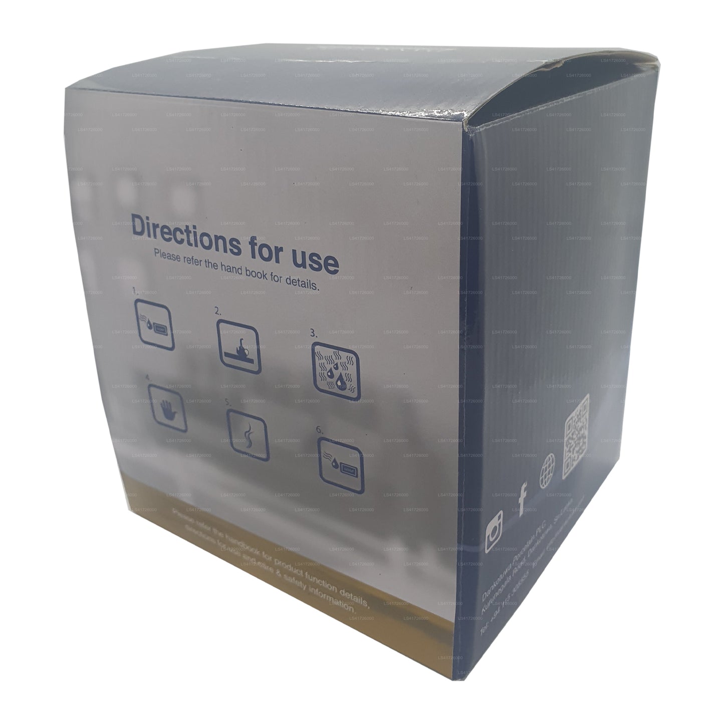 Inhalador de vapor de porcelana Dankotuwa