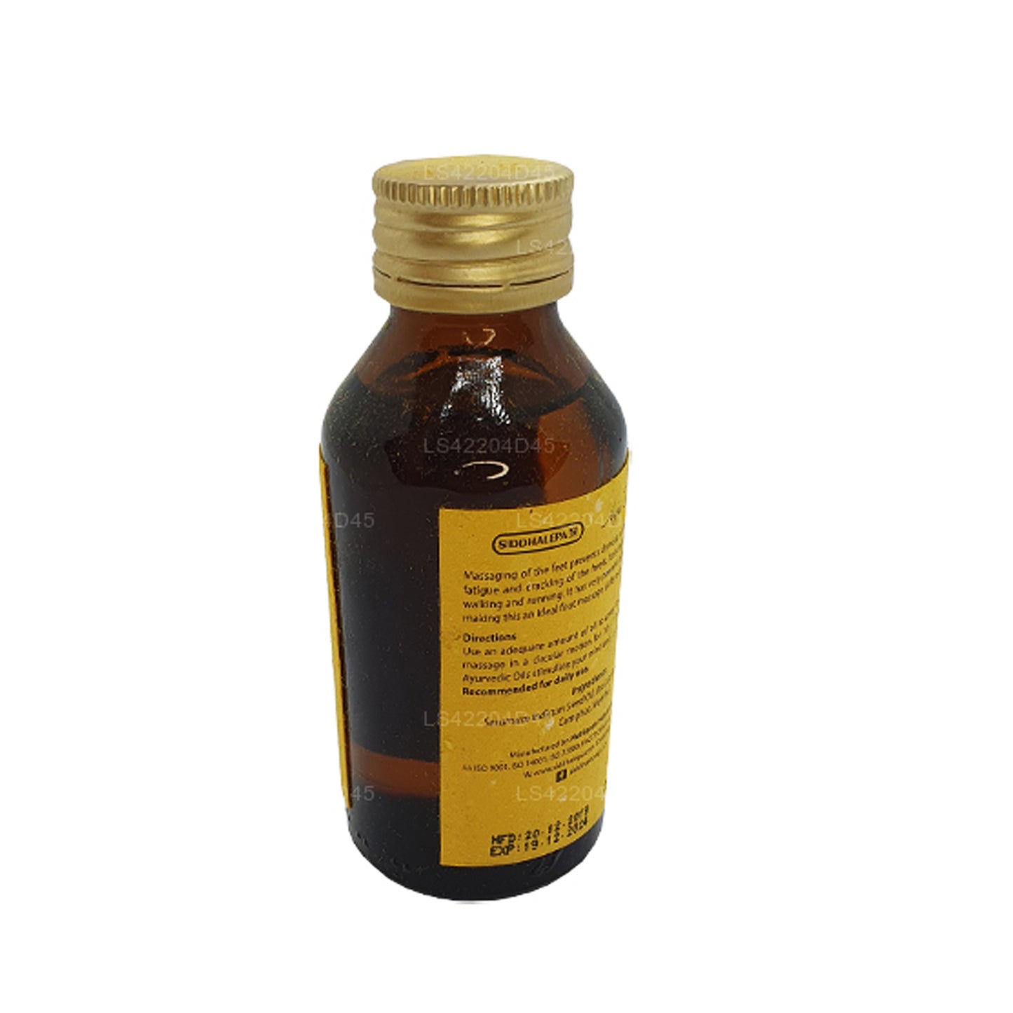 Aceite para pies Siddhalepa Ayur (100 ml)