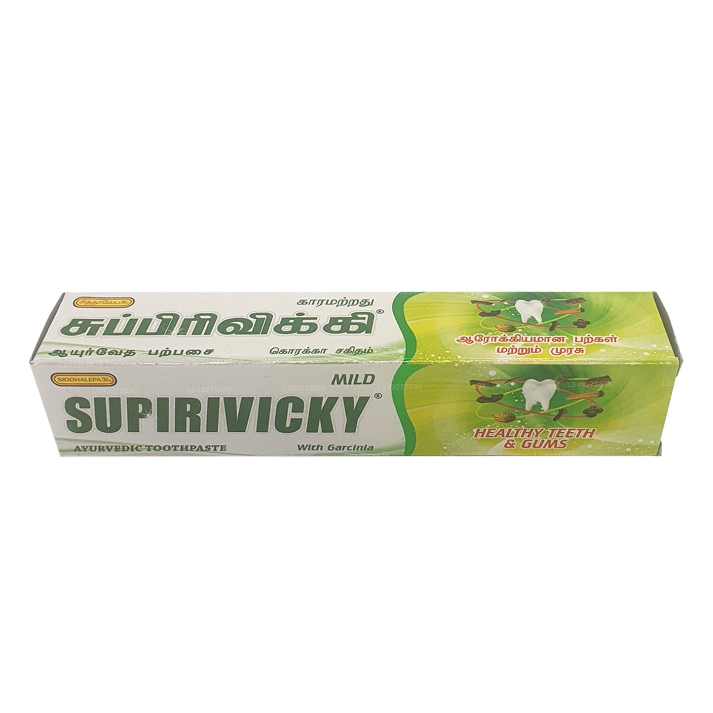 Pasta de dientes ayurvédica suave Siddhalepa Supirivicky (40 g)