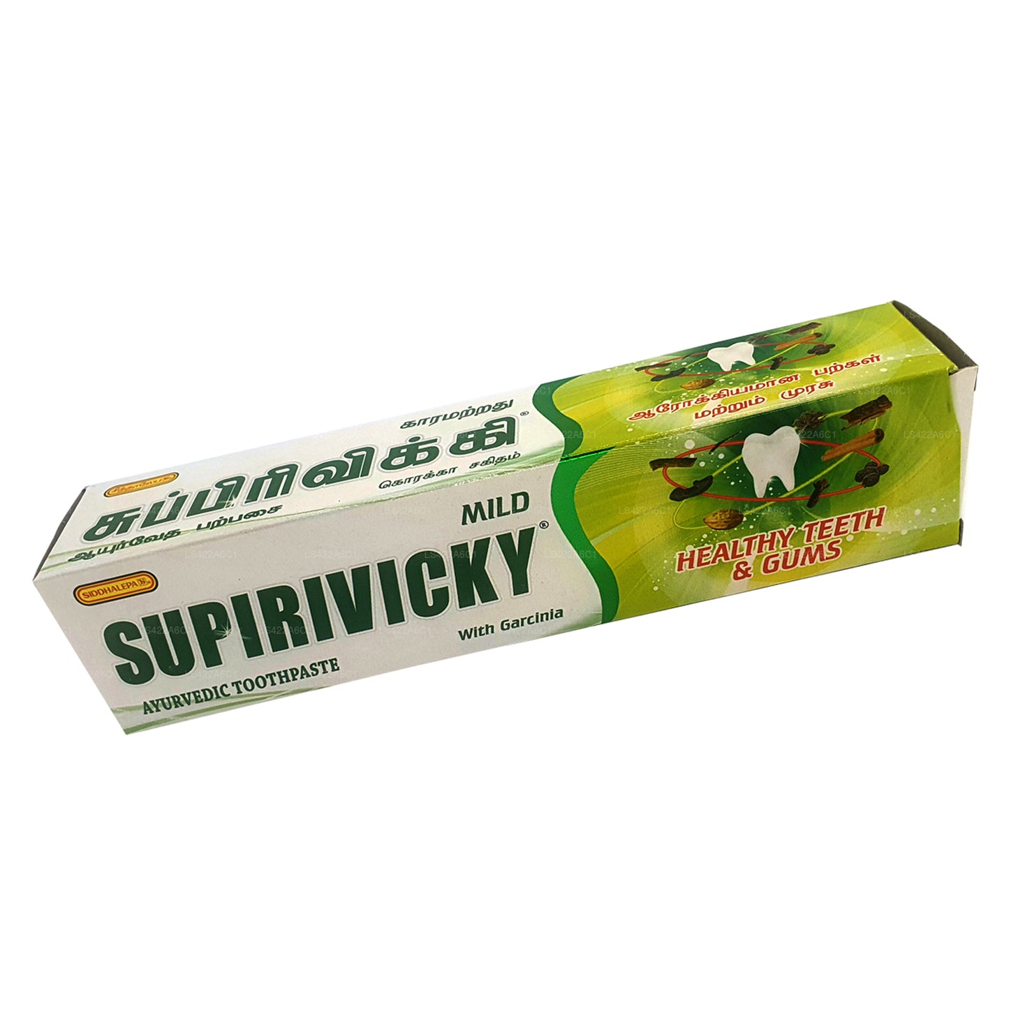 Pasta de dientes ayurvédica suave Siddhalepa Supirivicky (40 g)