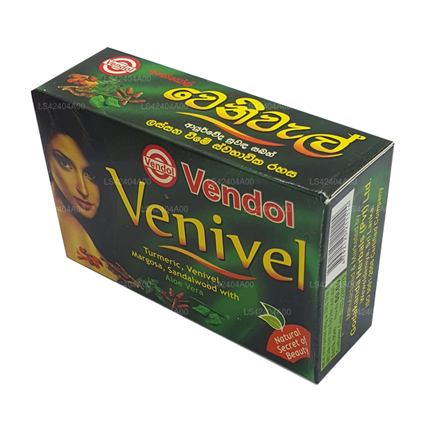 Jabón de hierbas Vendol Venivel (80 g)