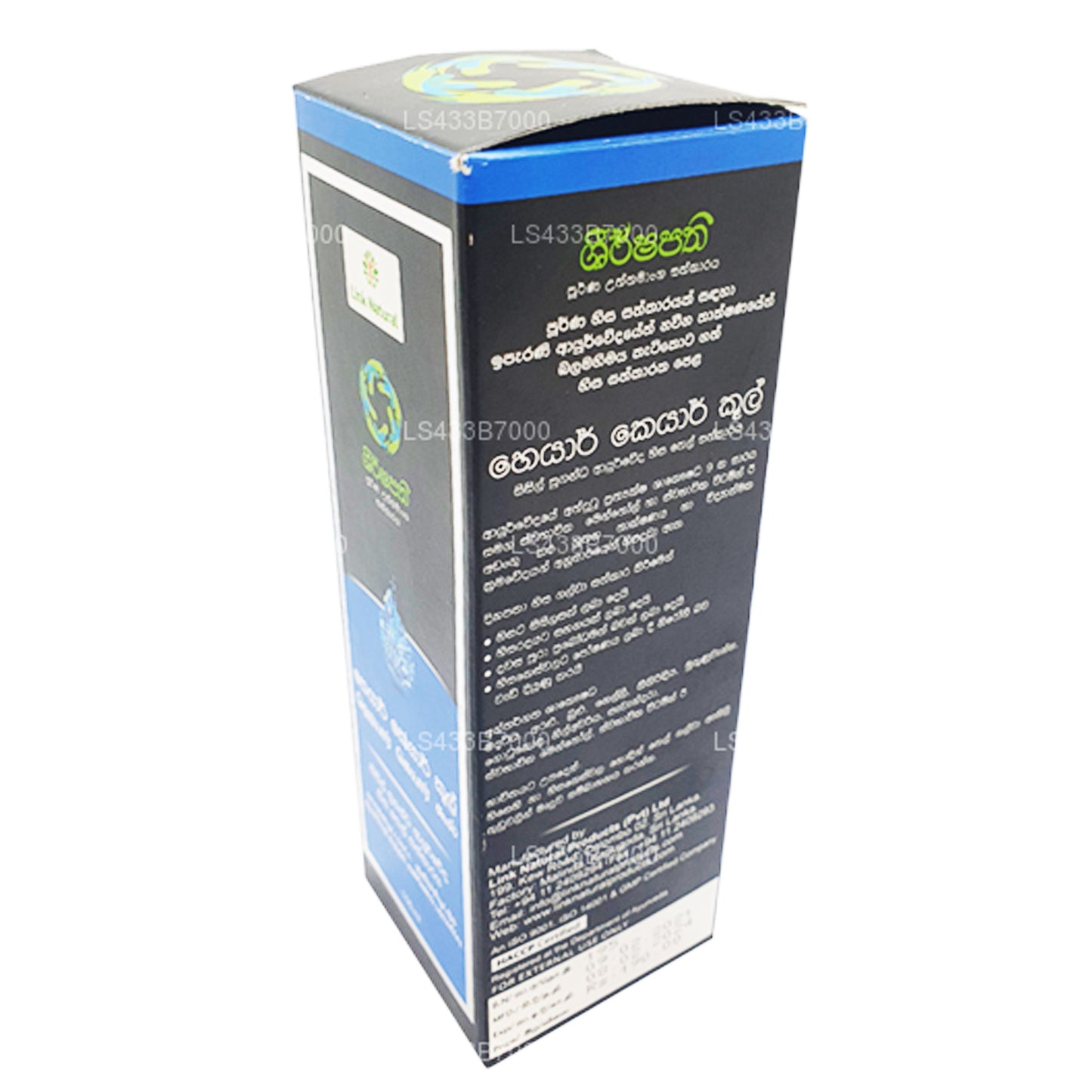 Gel refrescante para el cabello Link Natural Sheershappathi (100 ml)