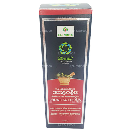 Aceite ayurvédico para el cabello Link Natural Akalapalitha (100 ml)
