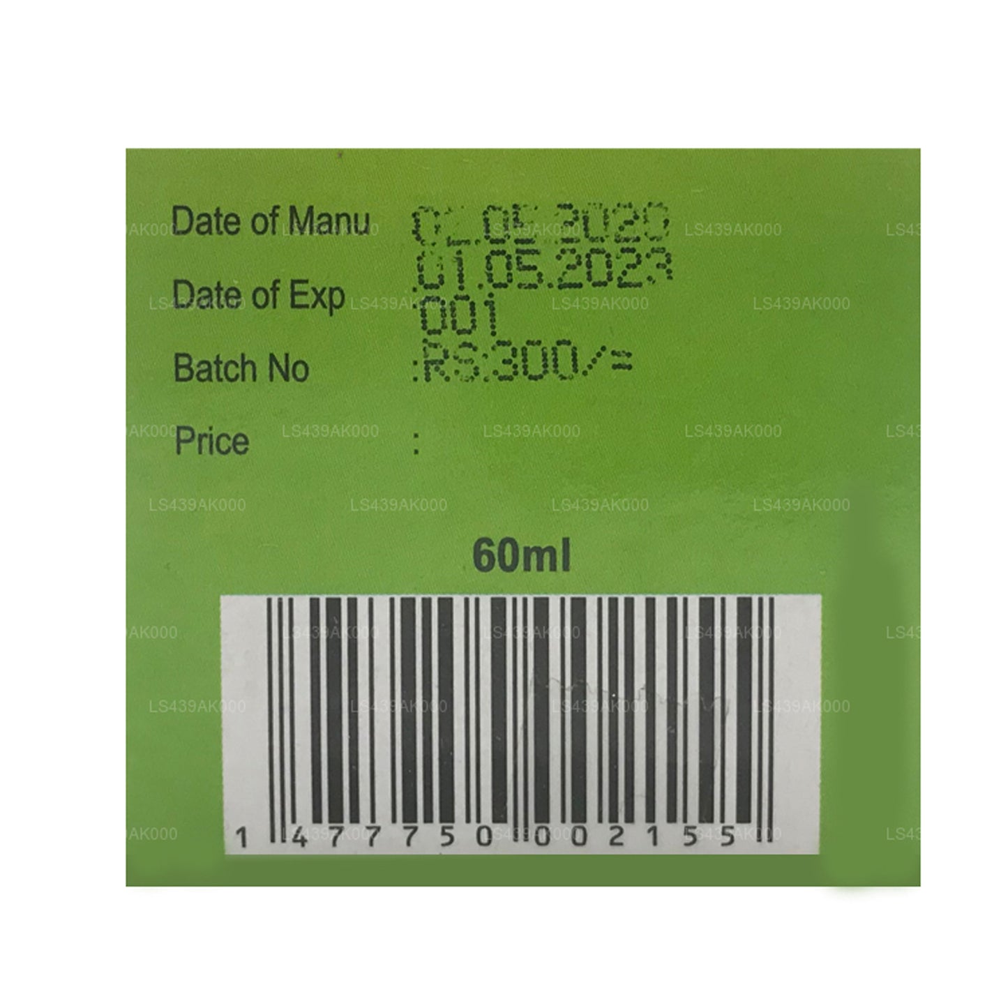 Aceite Sethsuwa Pinda (60 ml)