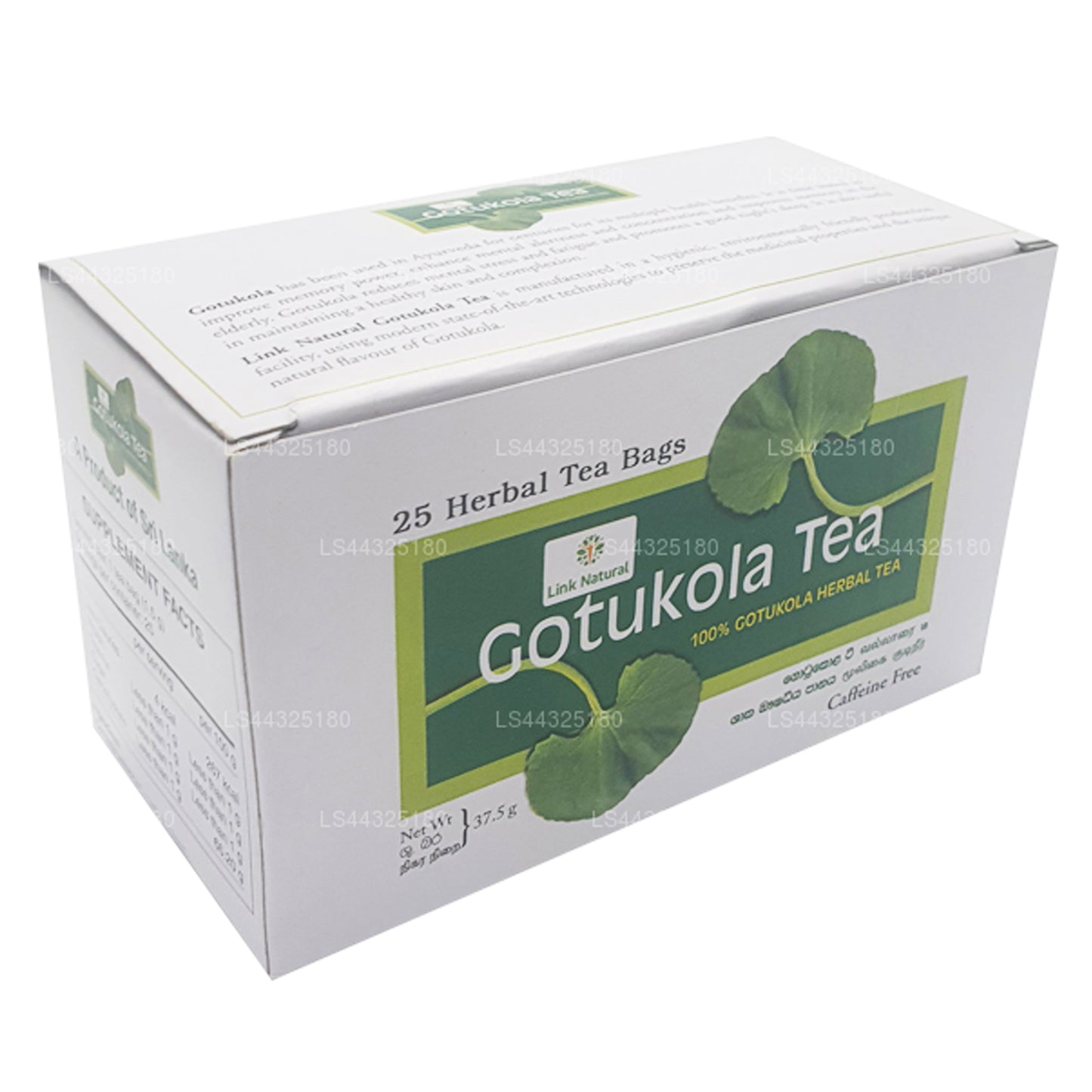 Té de hierbas Link Gotukola (37,5 g) (25 bolsitas de té)