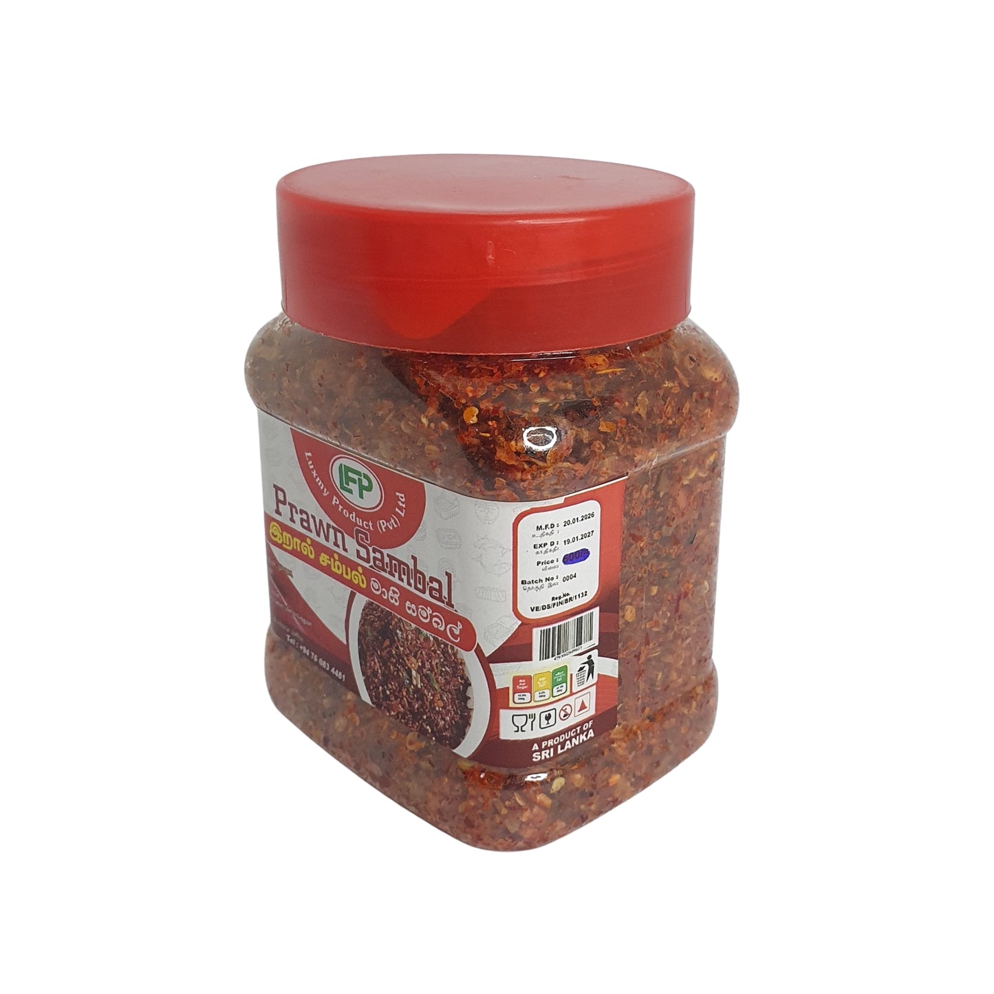 Sambal de gambas Luxmy (200 g)