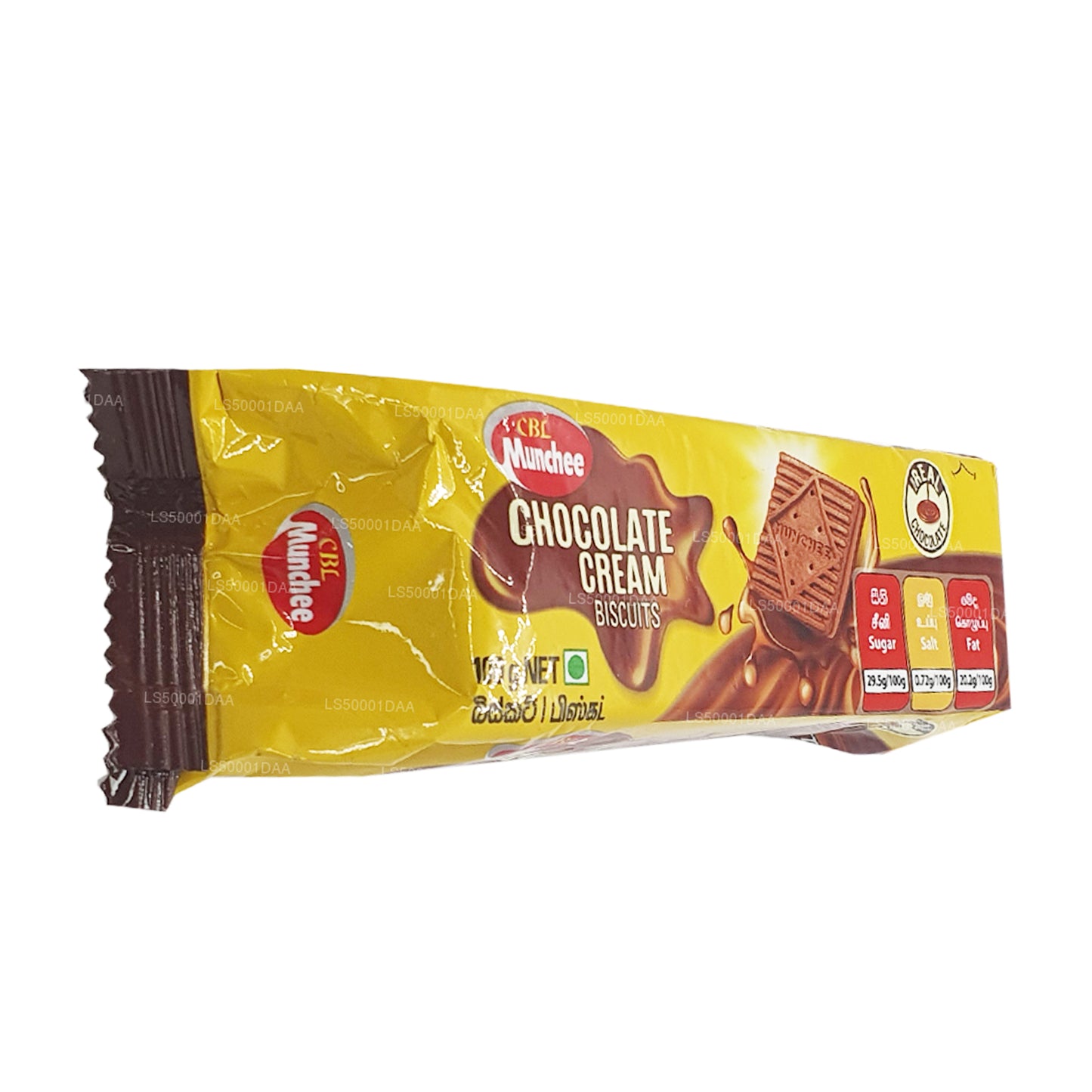 Galletas de crema de chocolate Munchee (100 g)