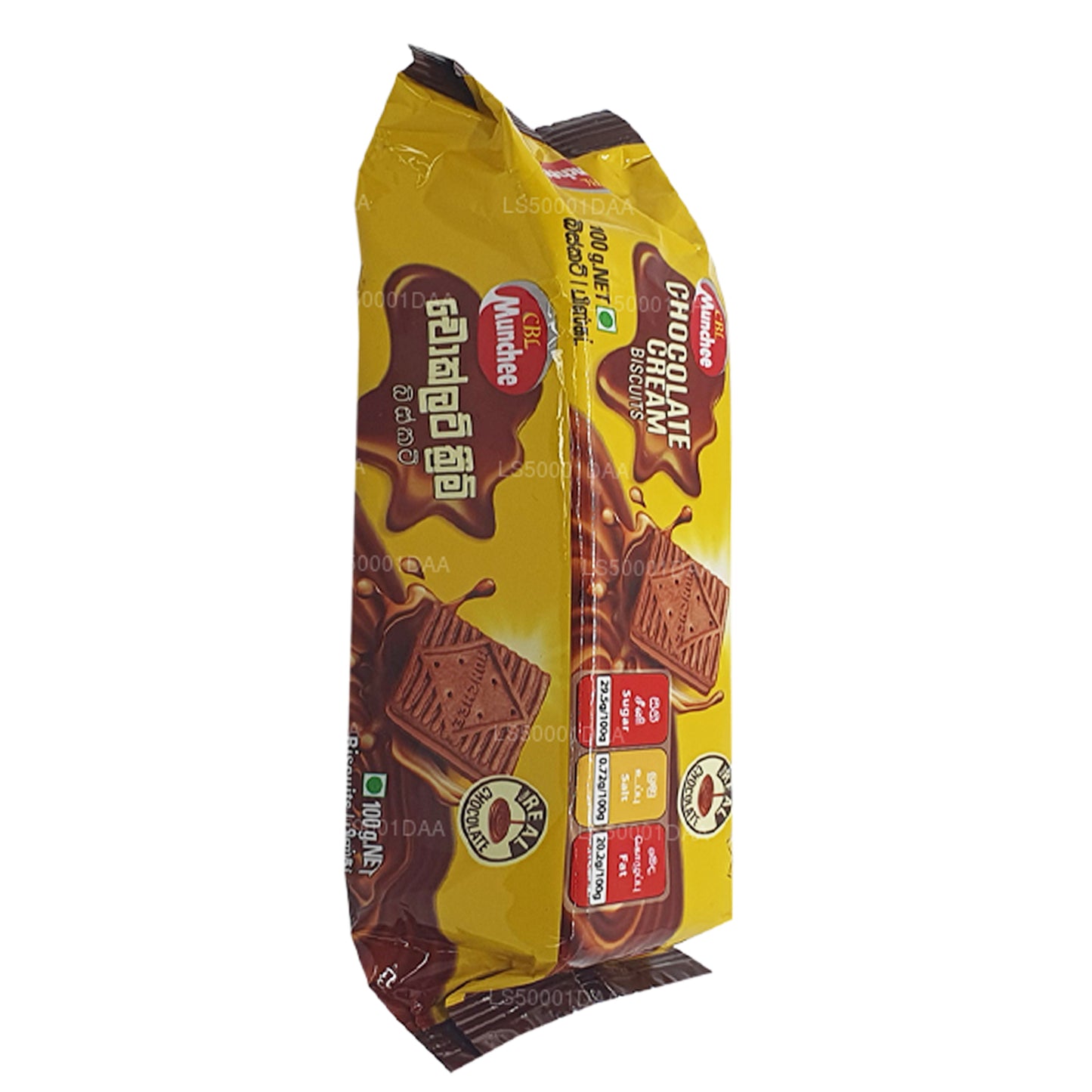 Galletas de crema de chocolate Munchee (100 g)