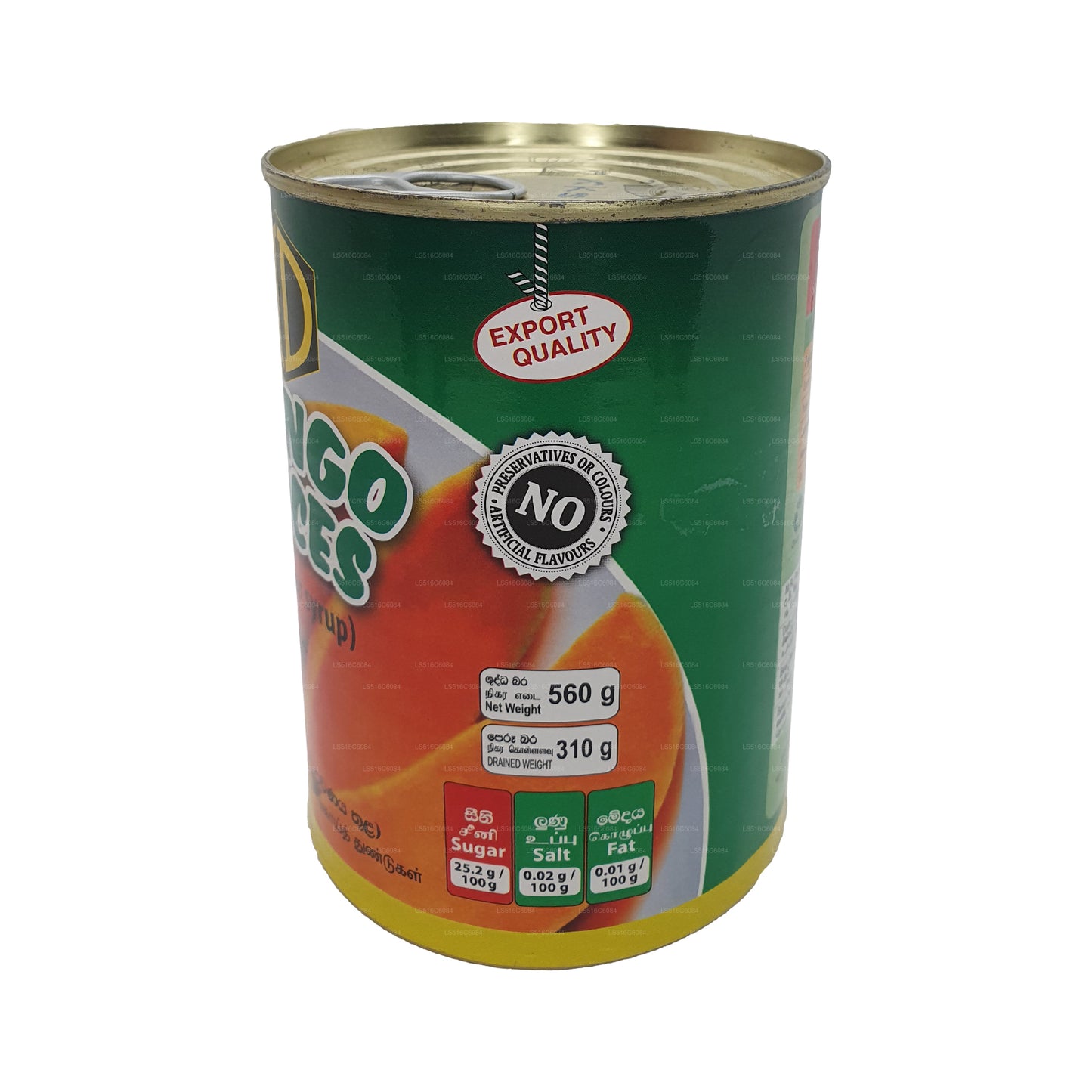 Rebanadas de mango MD K.K.