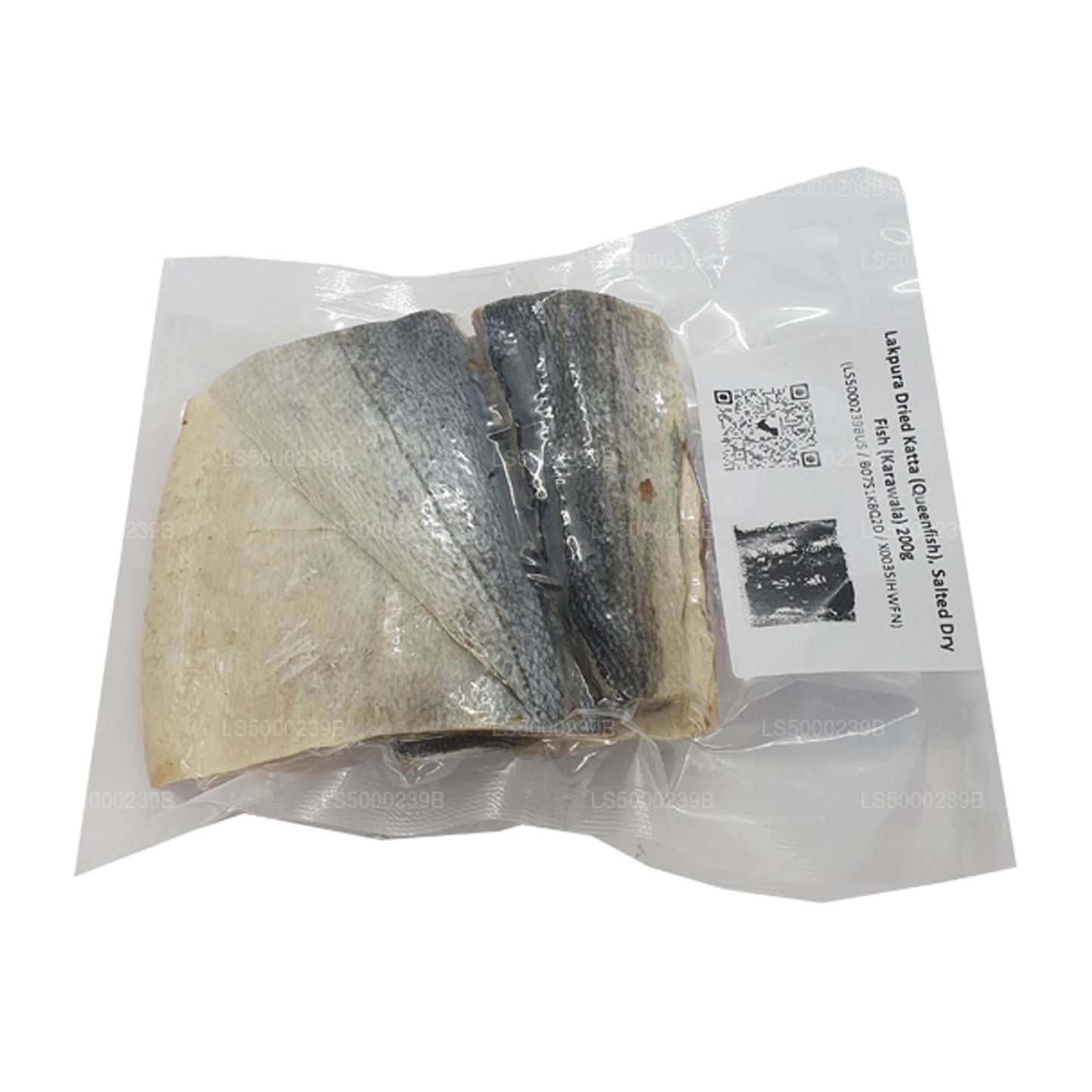 Katta (pez reina) seco Lakpura 200 g, pescado seco salado (Karawala)