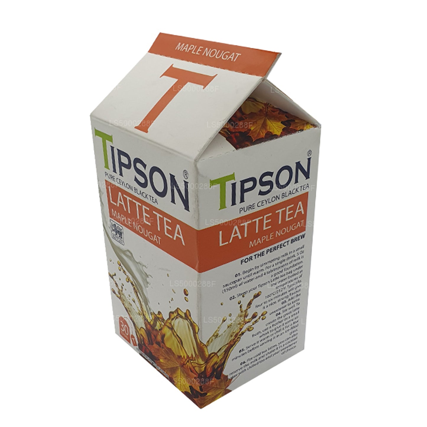 Turrón de té y arce Tipson (75 g)