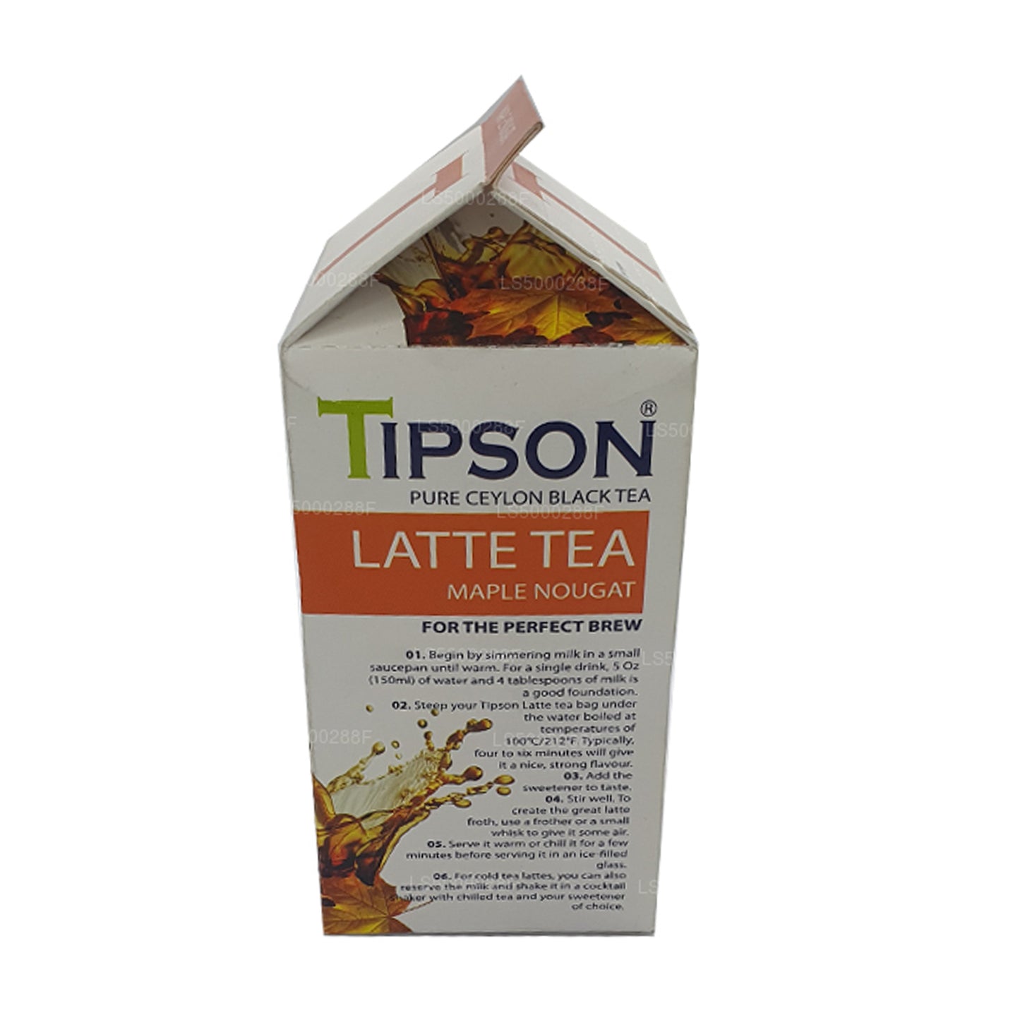 Turrón de té y arce Tipson (75 g)