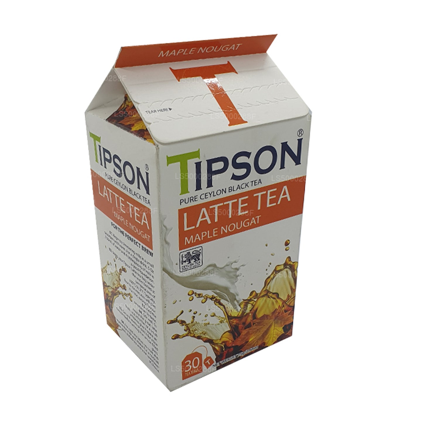 Turrón de té y arce Tipson (75 g)