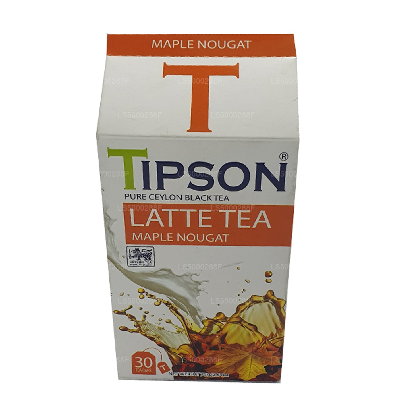 Turrón de té y arce Tipson (75 g)