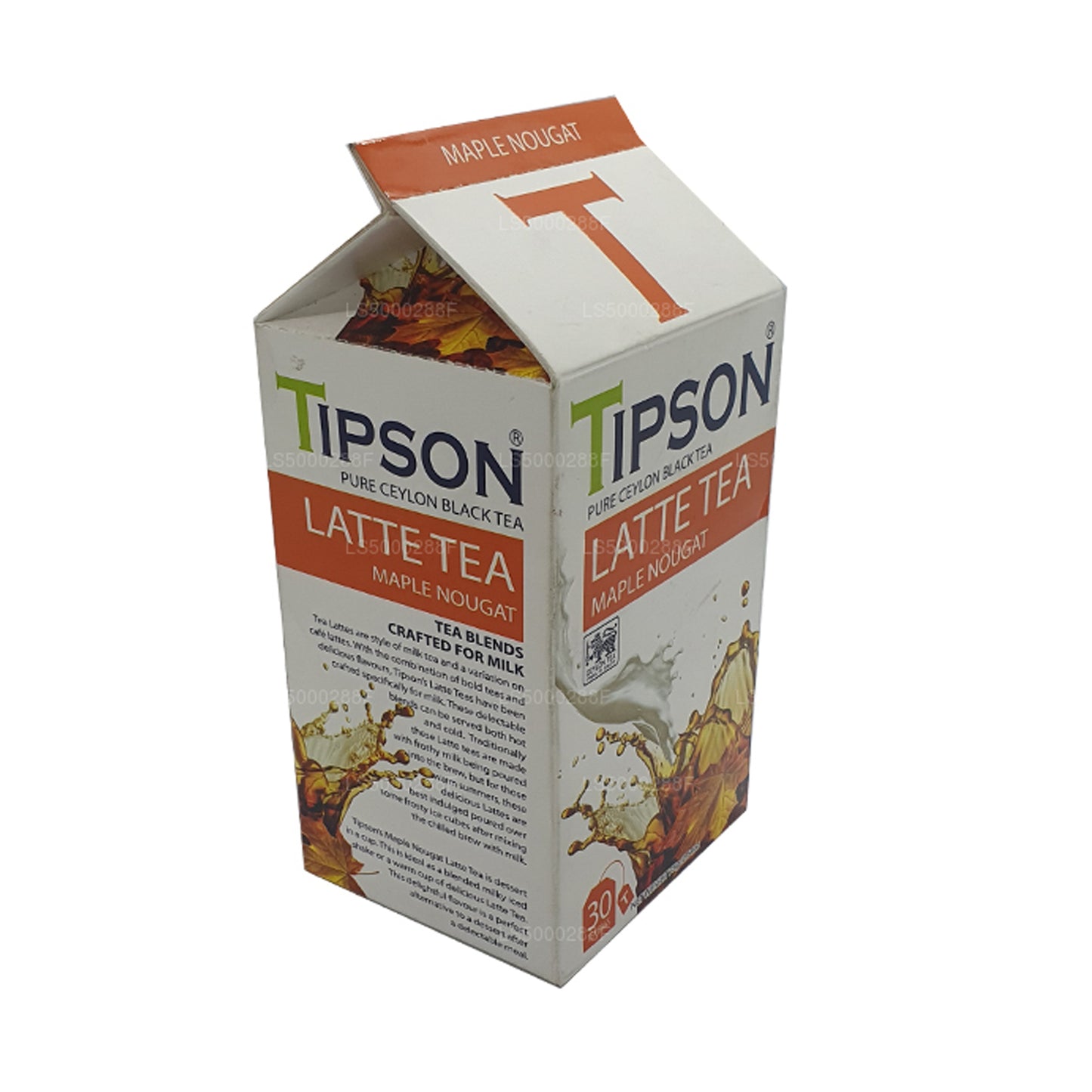 Turrón de té y arce Tipson (75 g)