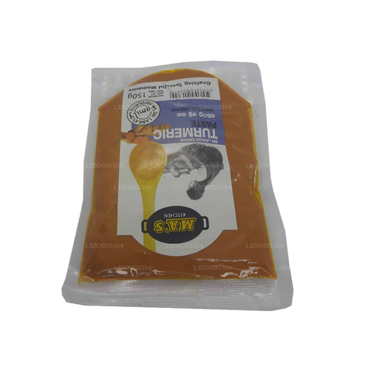 Pasta de cúrcuma MA's Kitchen (150 g)