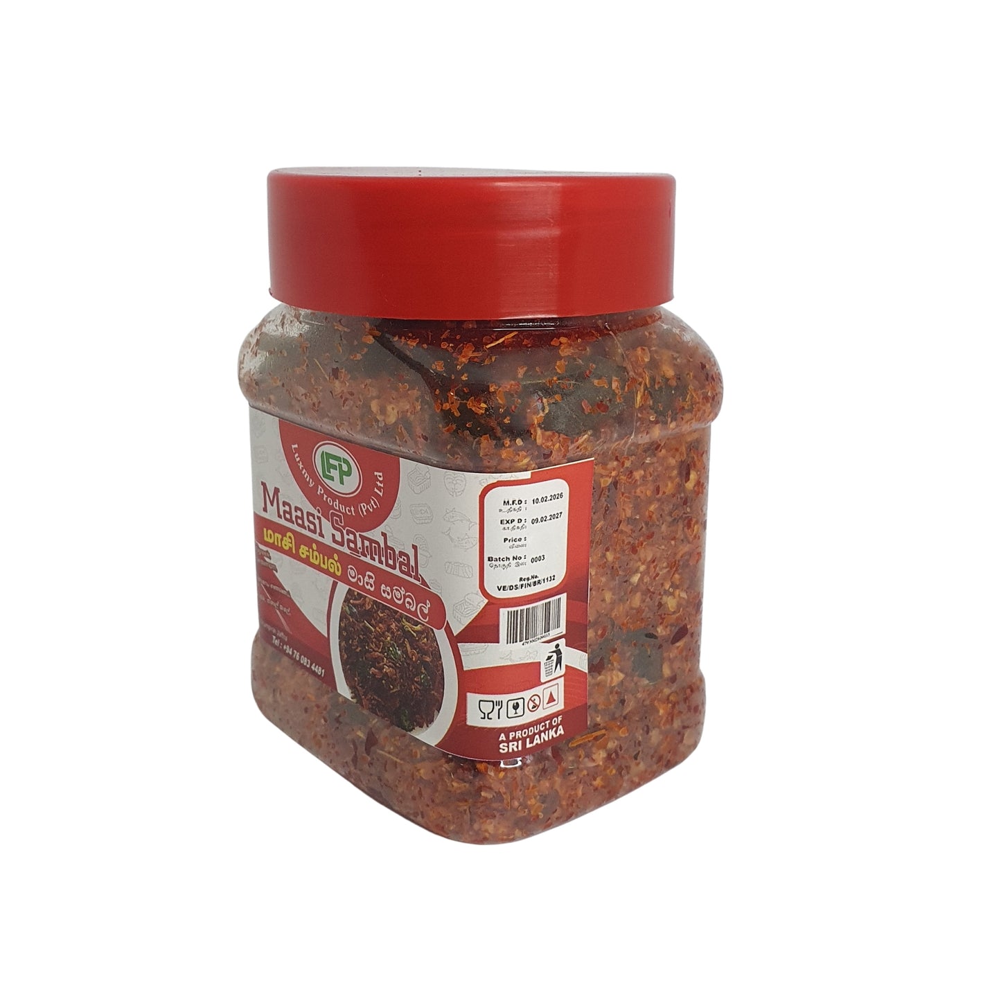 Sambal Luxmy Maasi (200 g)