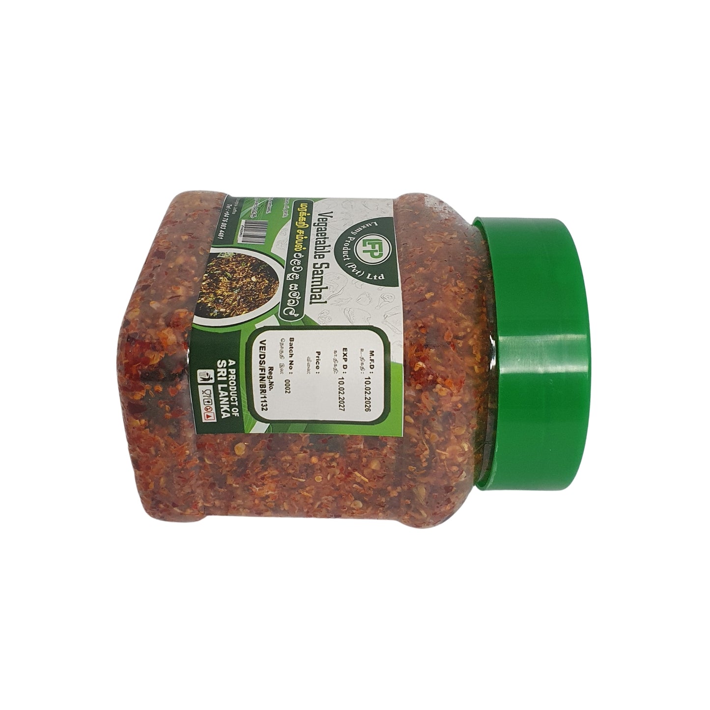 Sambal de verduras Luxmy (200 g)