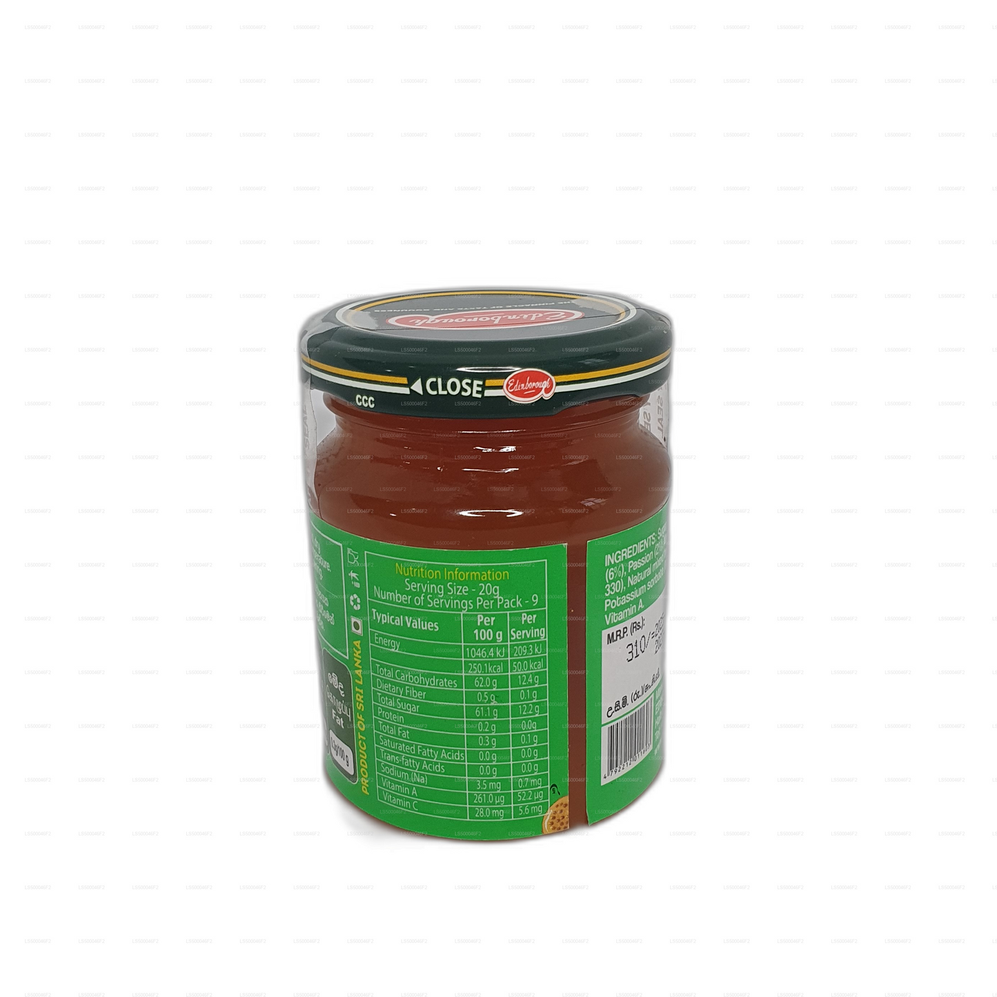 Mermelada de frutas mixtas de Edinborough