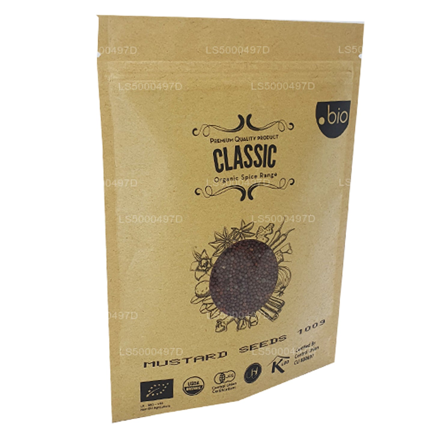 Semillas de mostaza orgánicas Lakpura