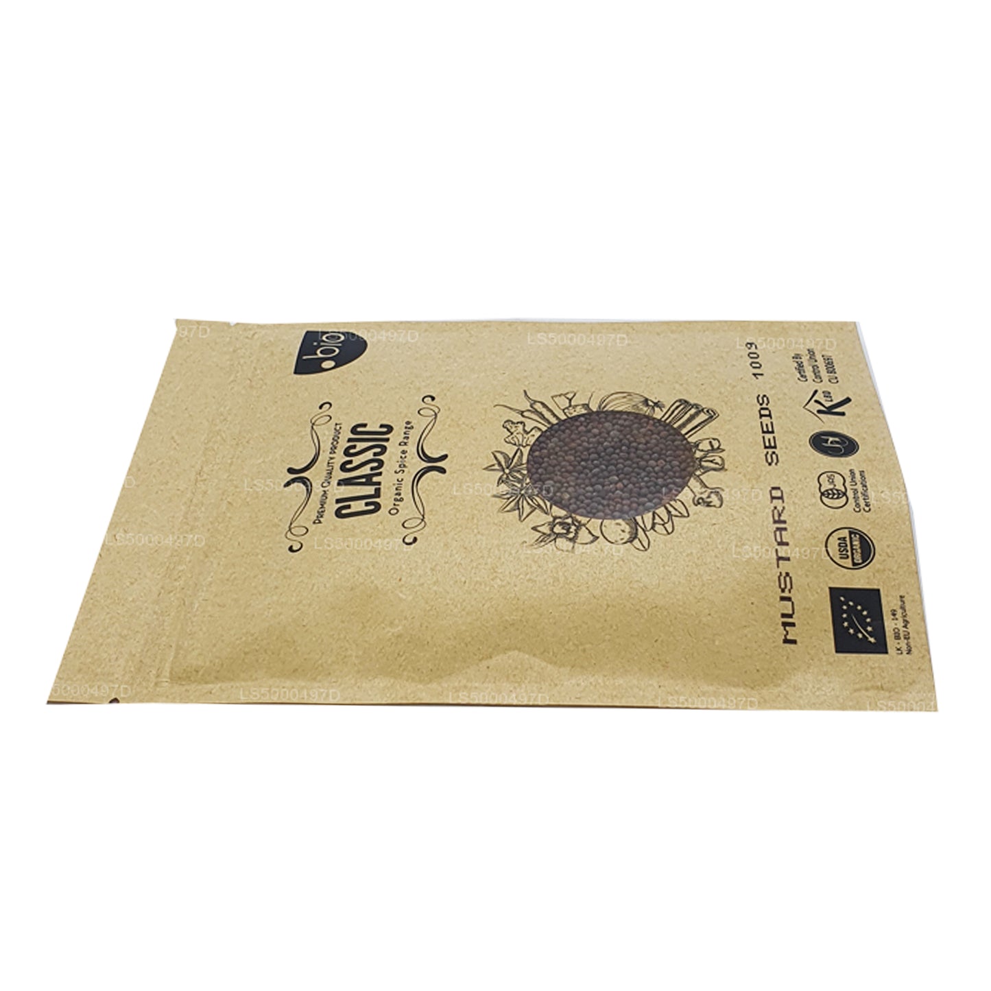 Semillas de mostaza orgánicas Lakpura