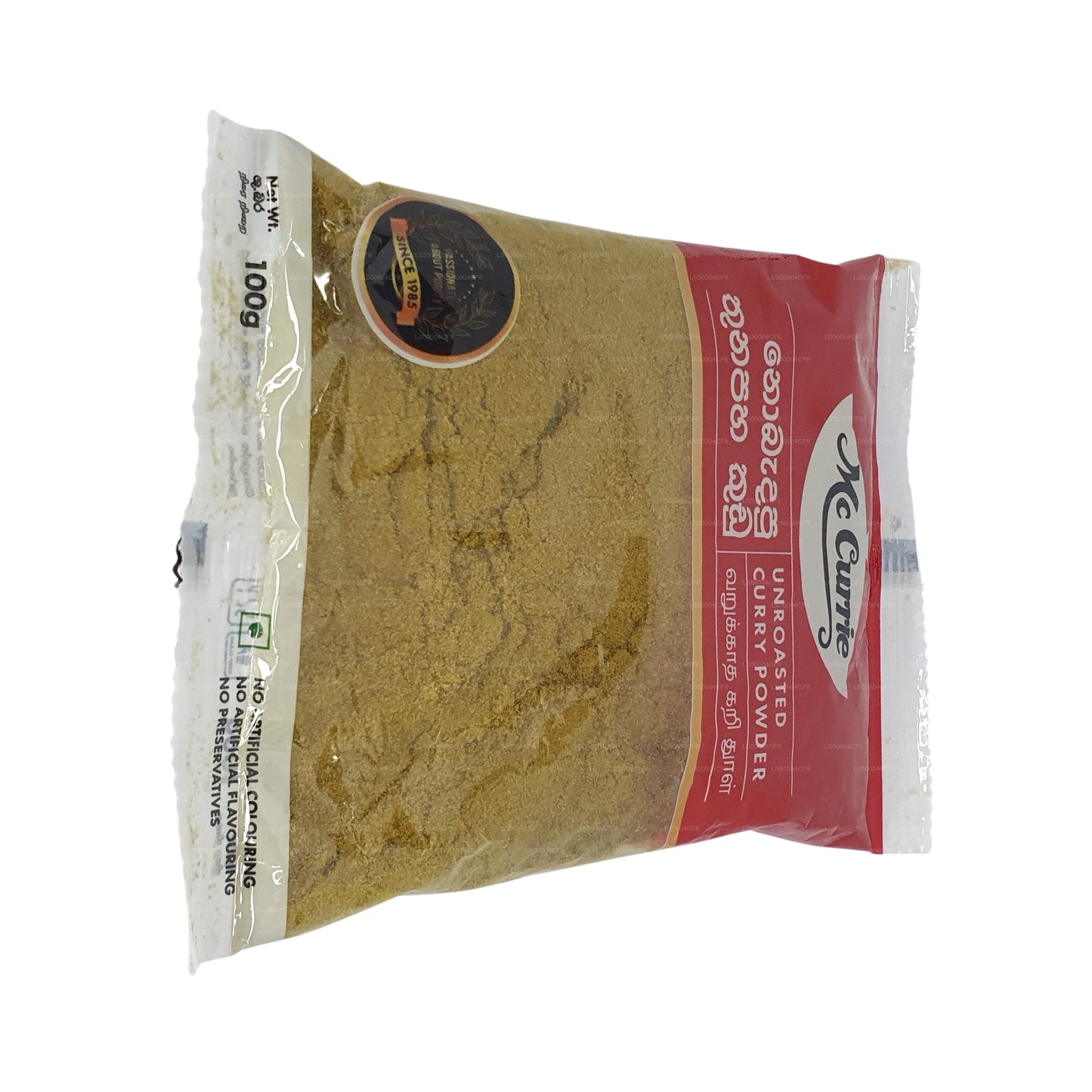 Curry en polvo sin tostar Mc Currie (100 g)