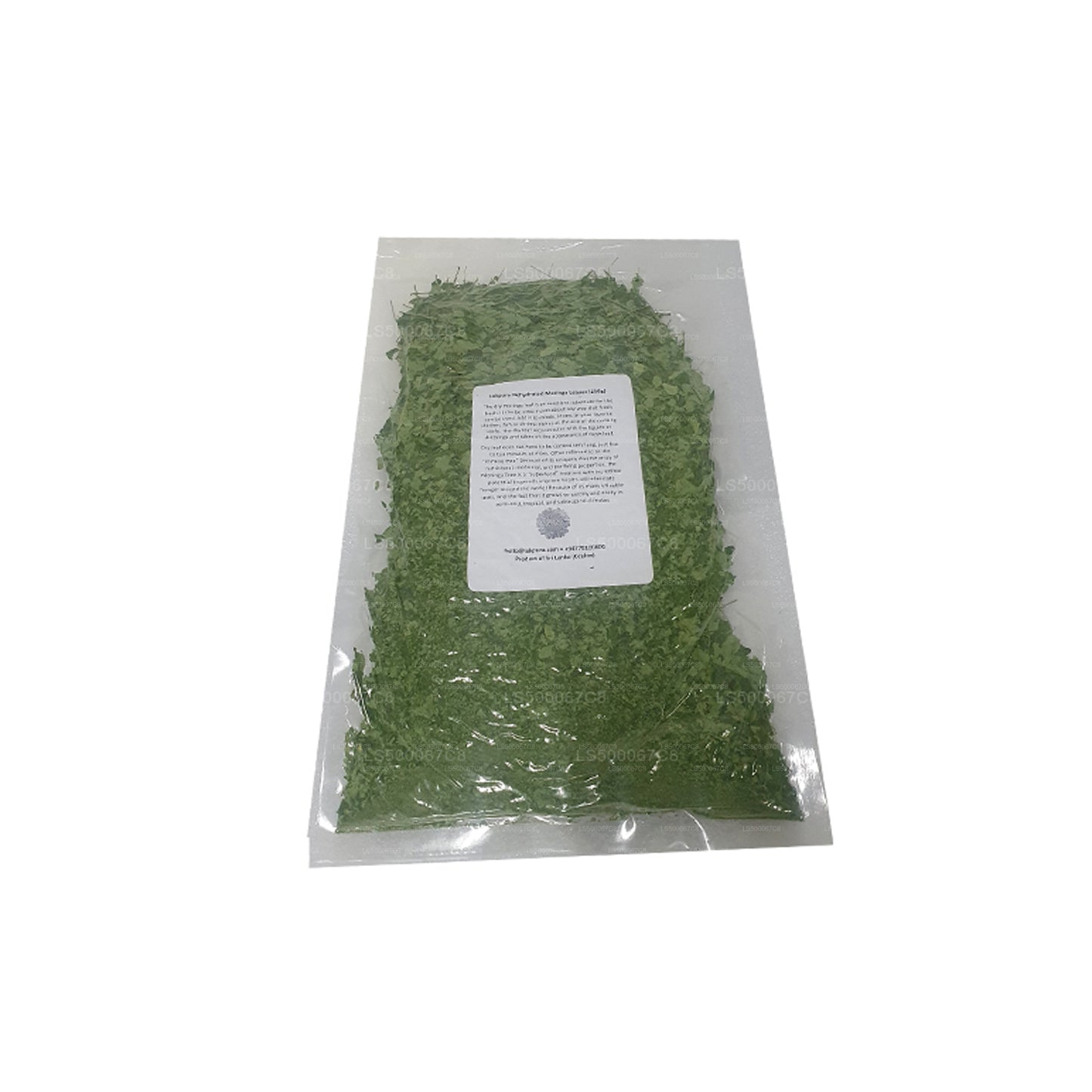 Hojas de moringa deshidratadas Lakpura (250 g)