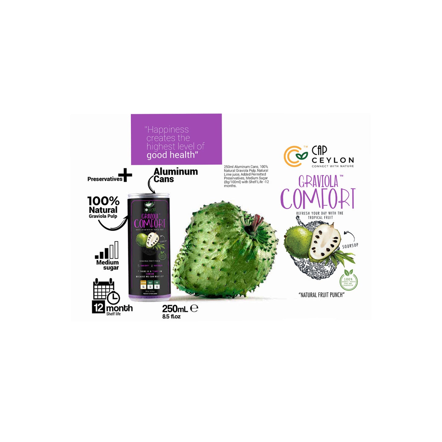 CAP Ceylon Graviola Comfort (250 ml)