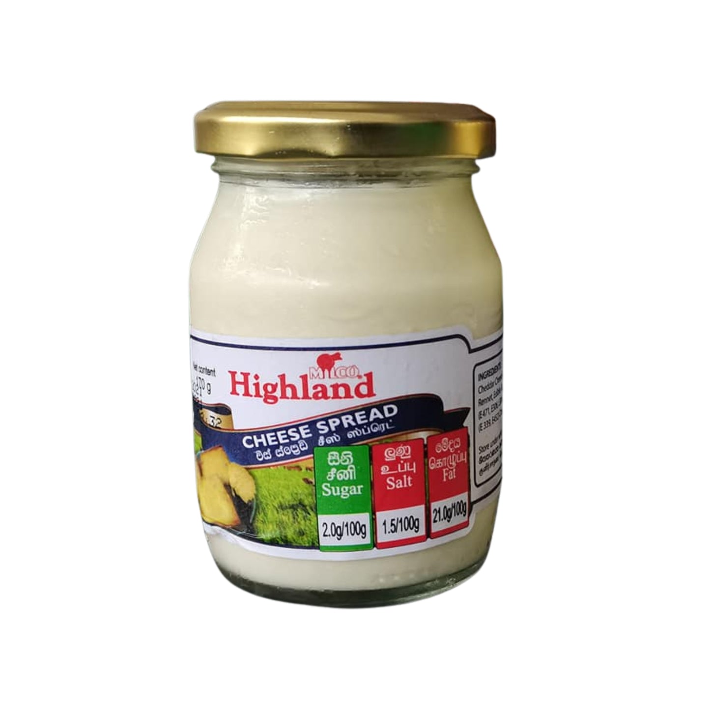 Crema de queso Highland