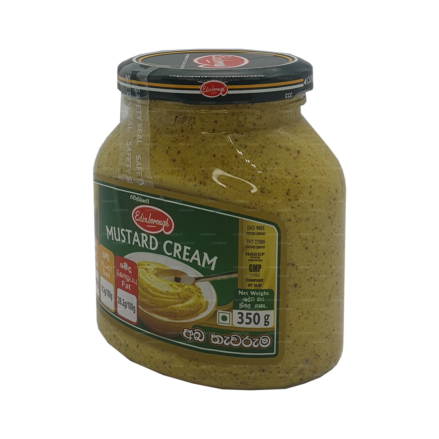 Crema de mostaza Edinborough (350 g)