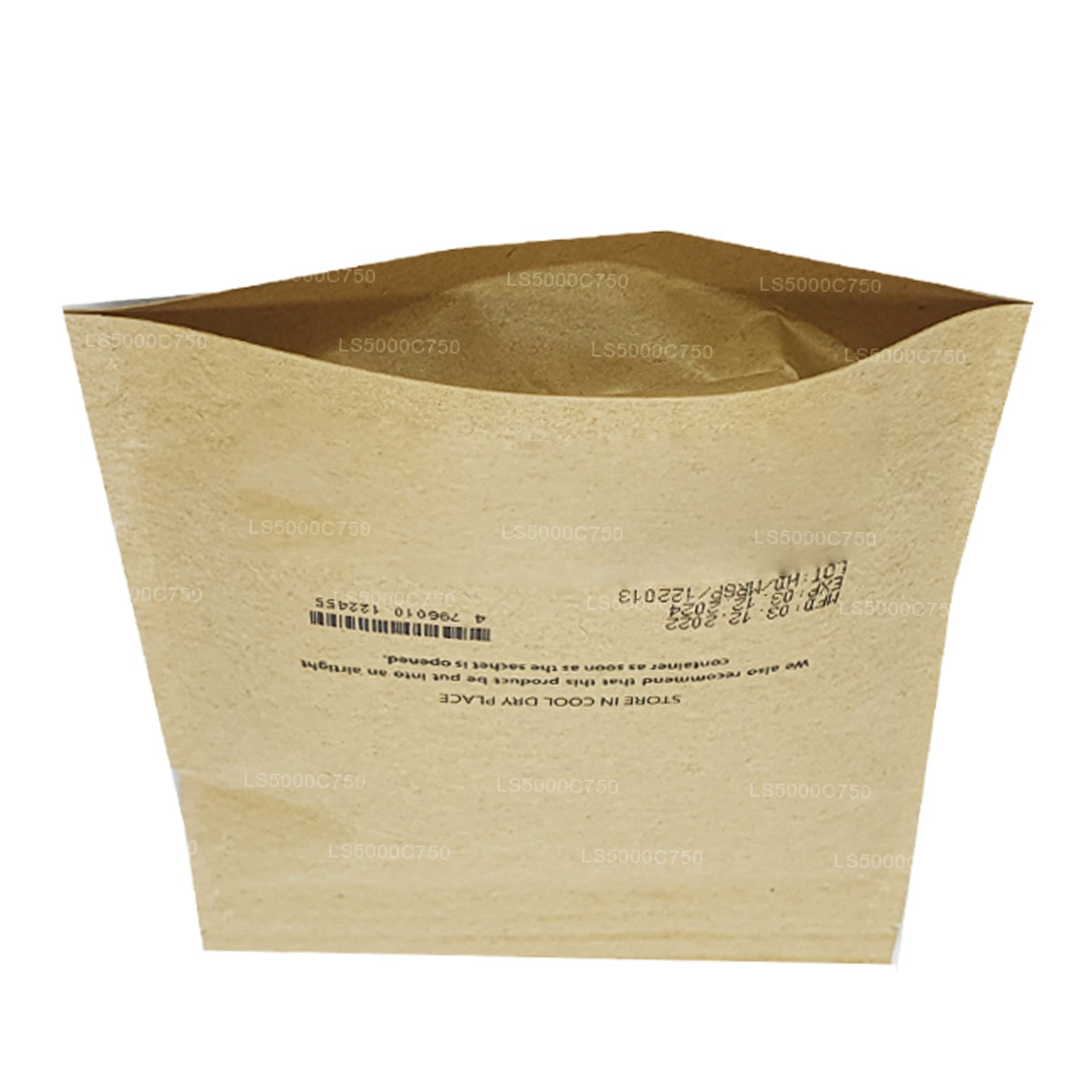 Hojas de moringa orgánicas Lakpura en polvo