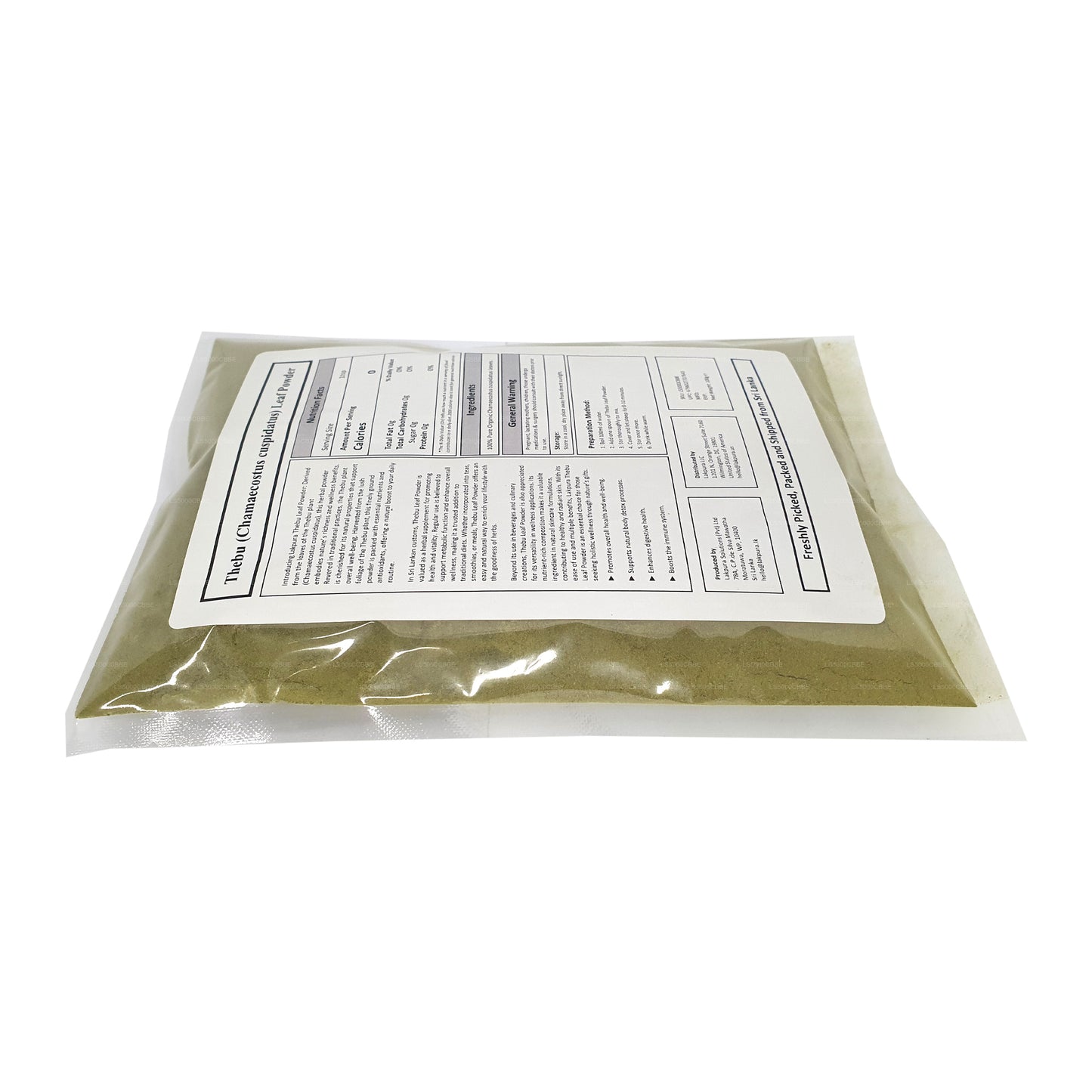 Polvo de hoja de tebú Lakpura