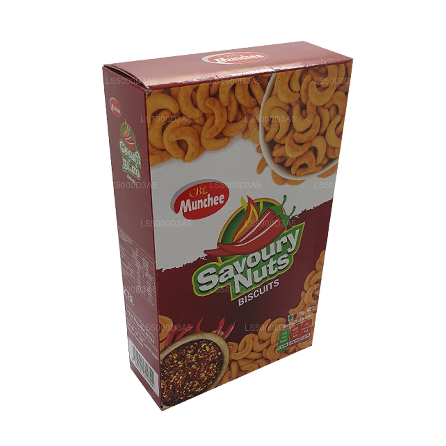 Nueces saladas Munchee Biscuit (170 g)