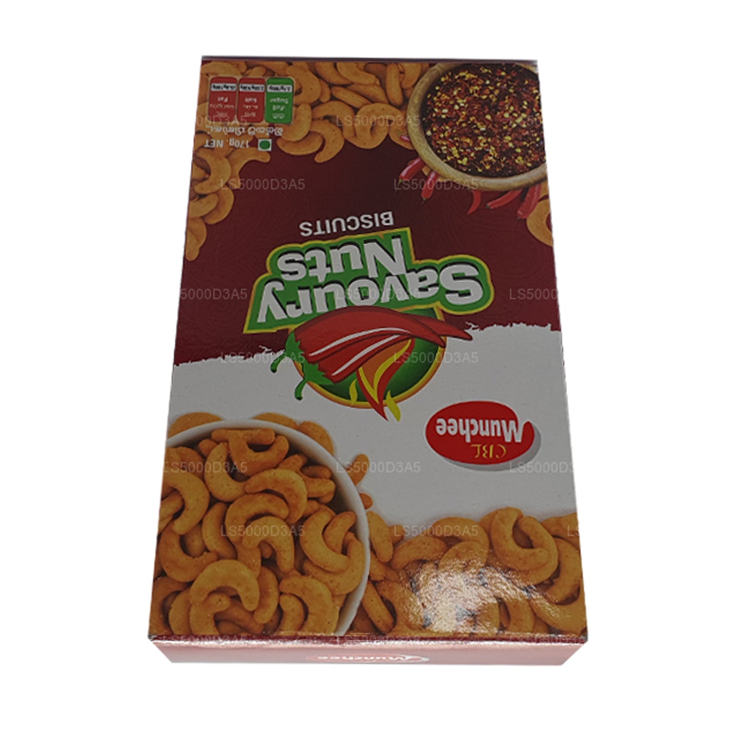 Nueces saladas Munchee Biscuit (170 g)