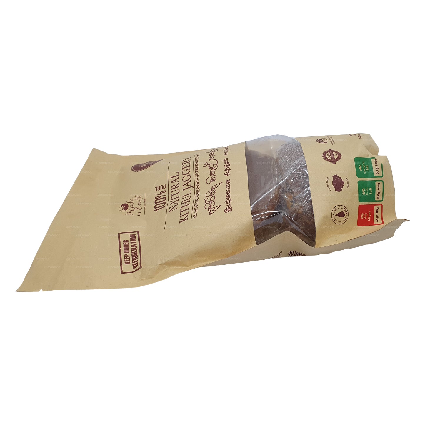 Jaggery Kithul natural puro hecho en la Tierra (500 g)