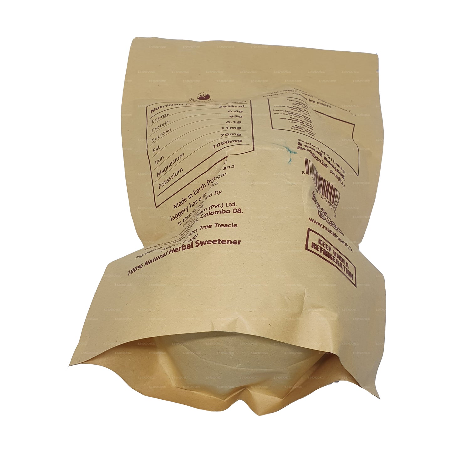 Jaggery Kithul natural puro hecho en la Tierra (500 g)