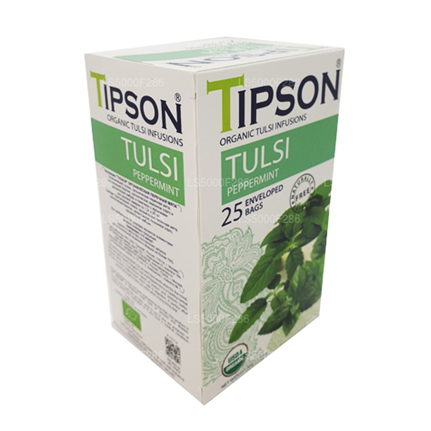 Té Tulsi orgánico Tipson con menta (30 g)