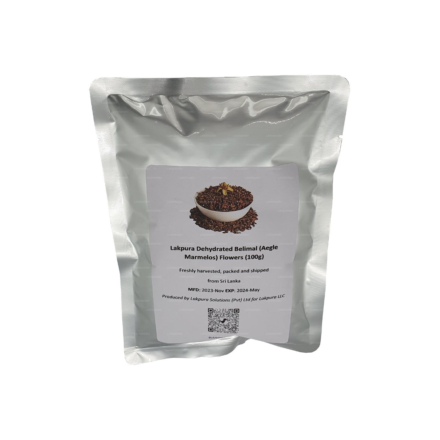 Flores deshidratadas de Belimal (Aegle Marmelos) de Lakpura