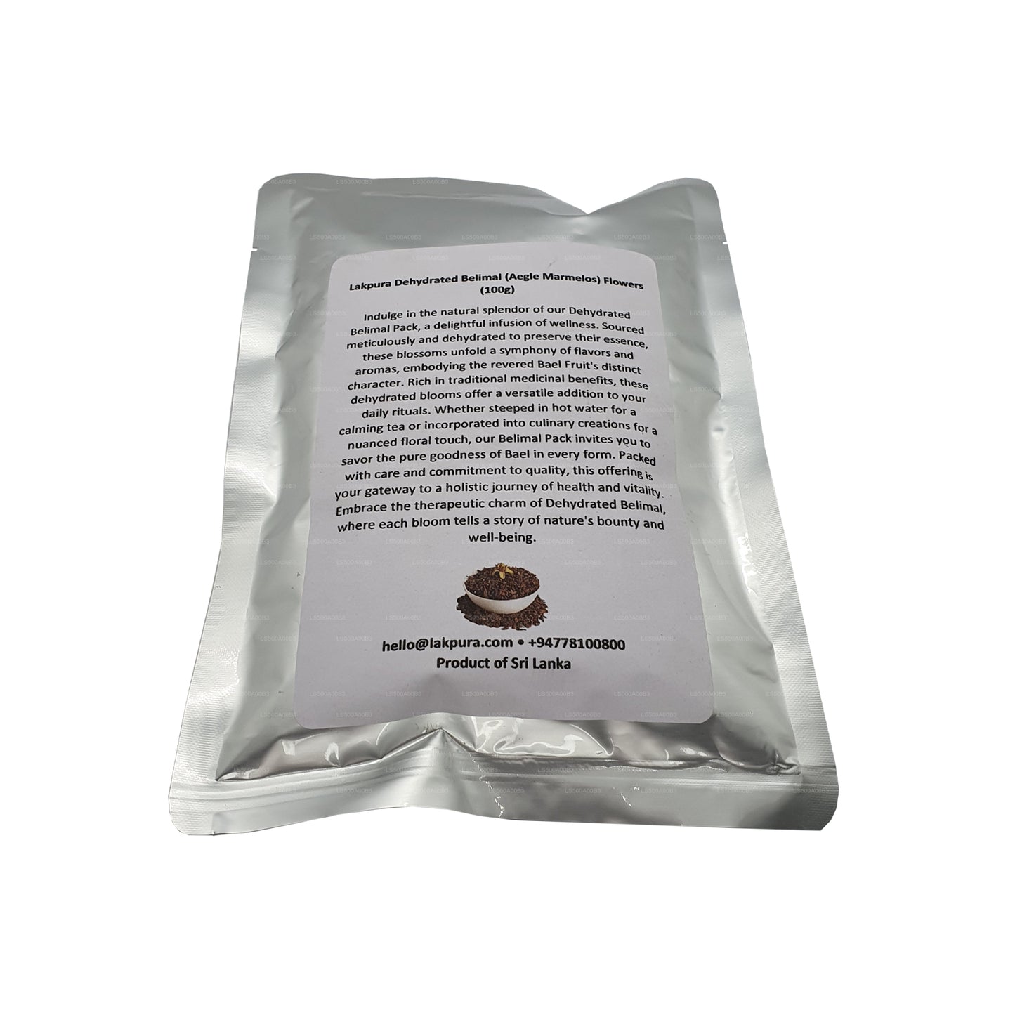 Flores deshidratadas de Belimal (Aegle Marmelos) de Lakpura